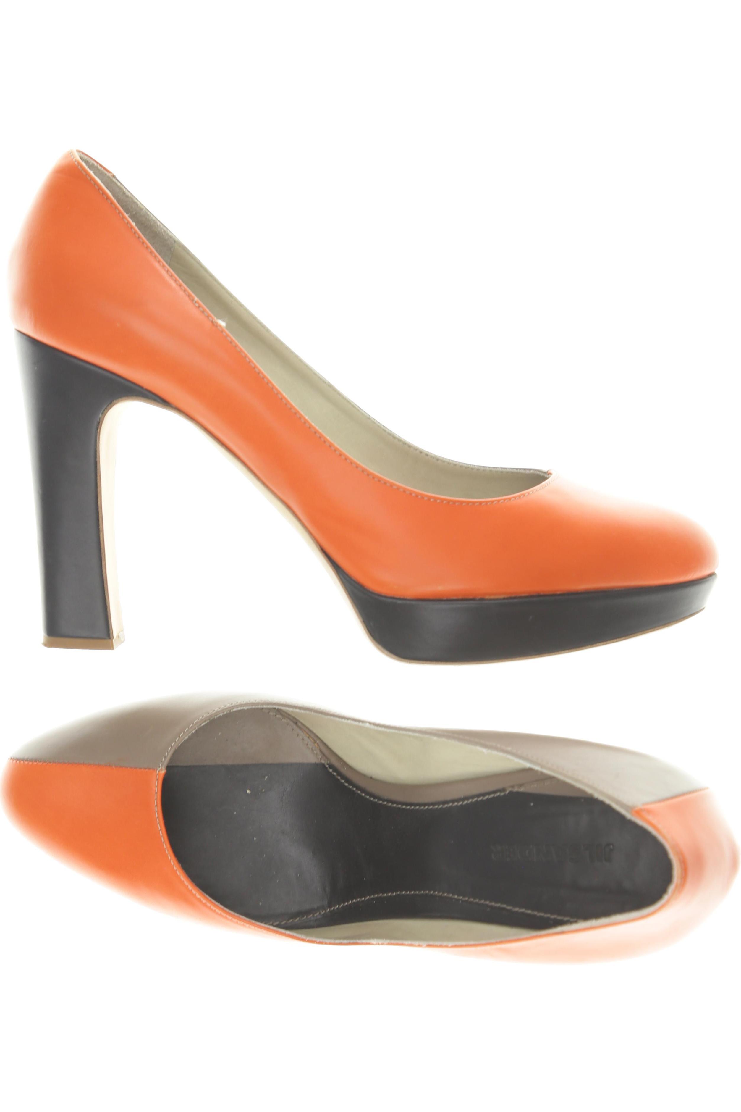 

Jil Sander Damen Pumps, orange, Gr. 40.5