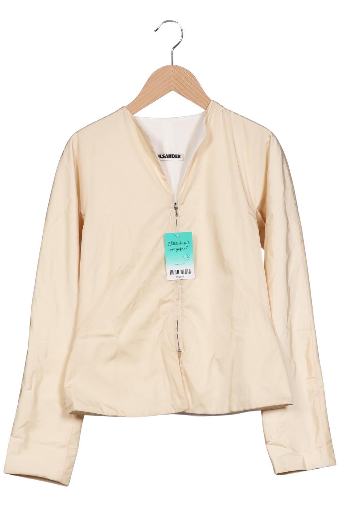 

Jil Sander Damen Jacke, cremeweiß, Gr. 34