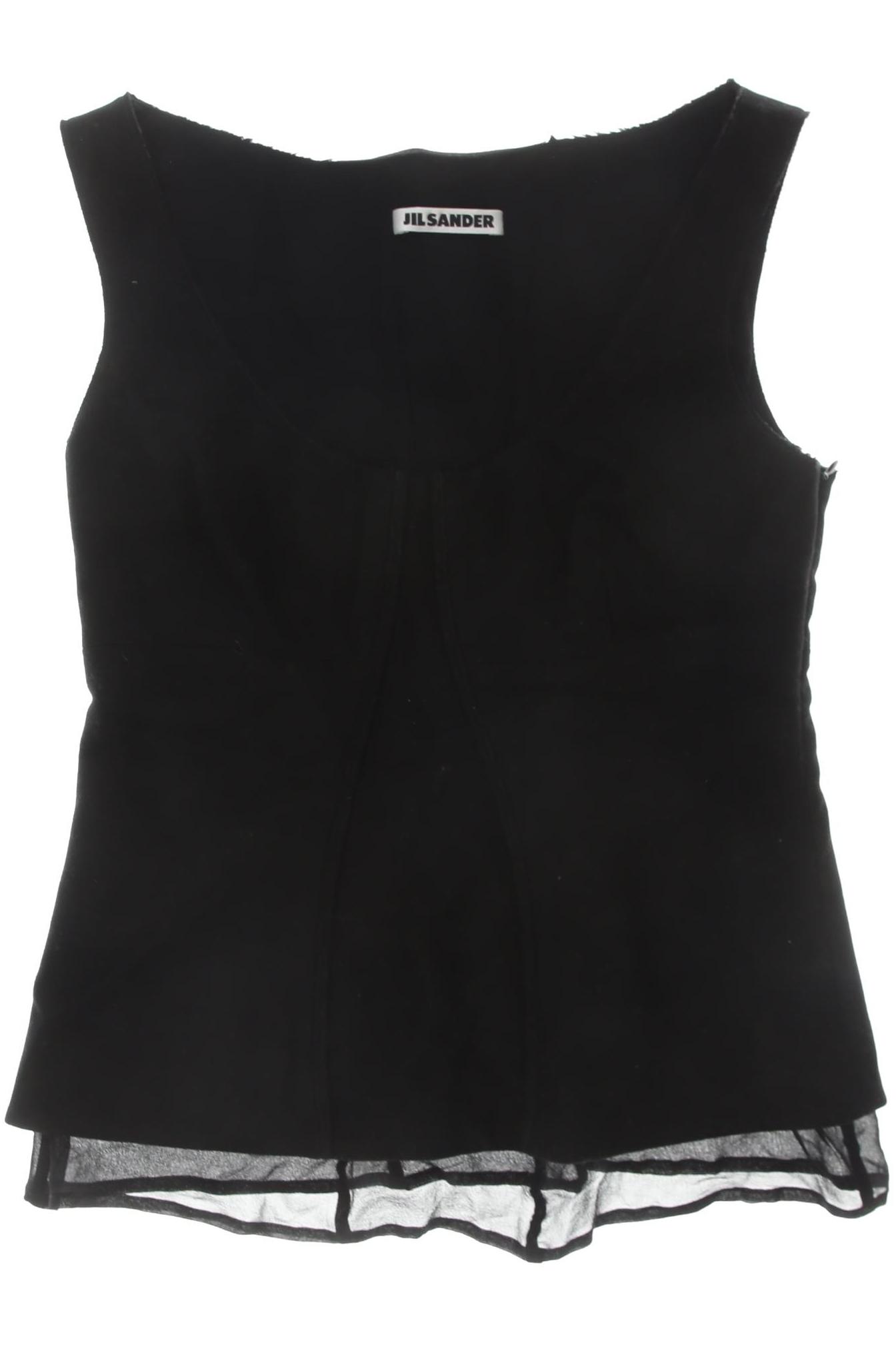 

Jil Sander Damen Top, schwarz, Gr. 38