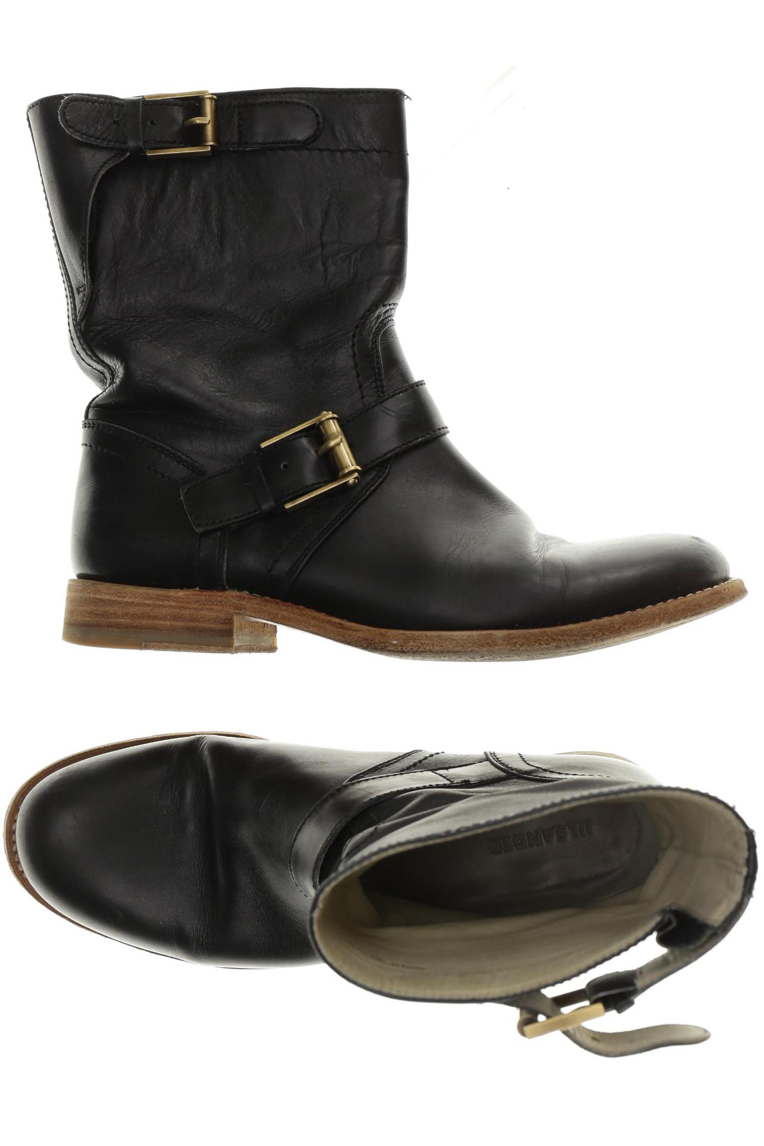 

Jil Sander Damen Stiefelette, schwarz, Gr. 37.5