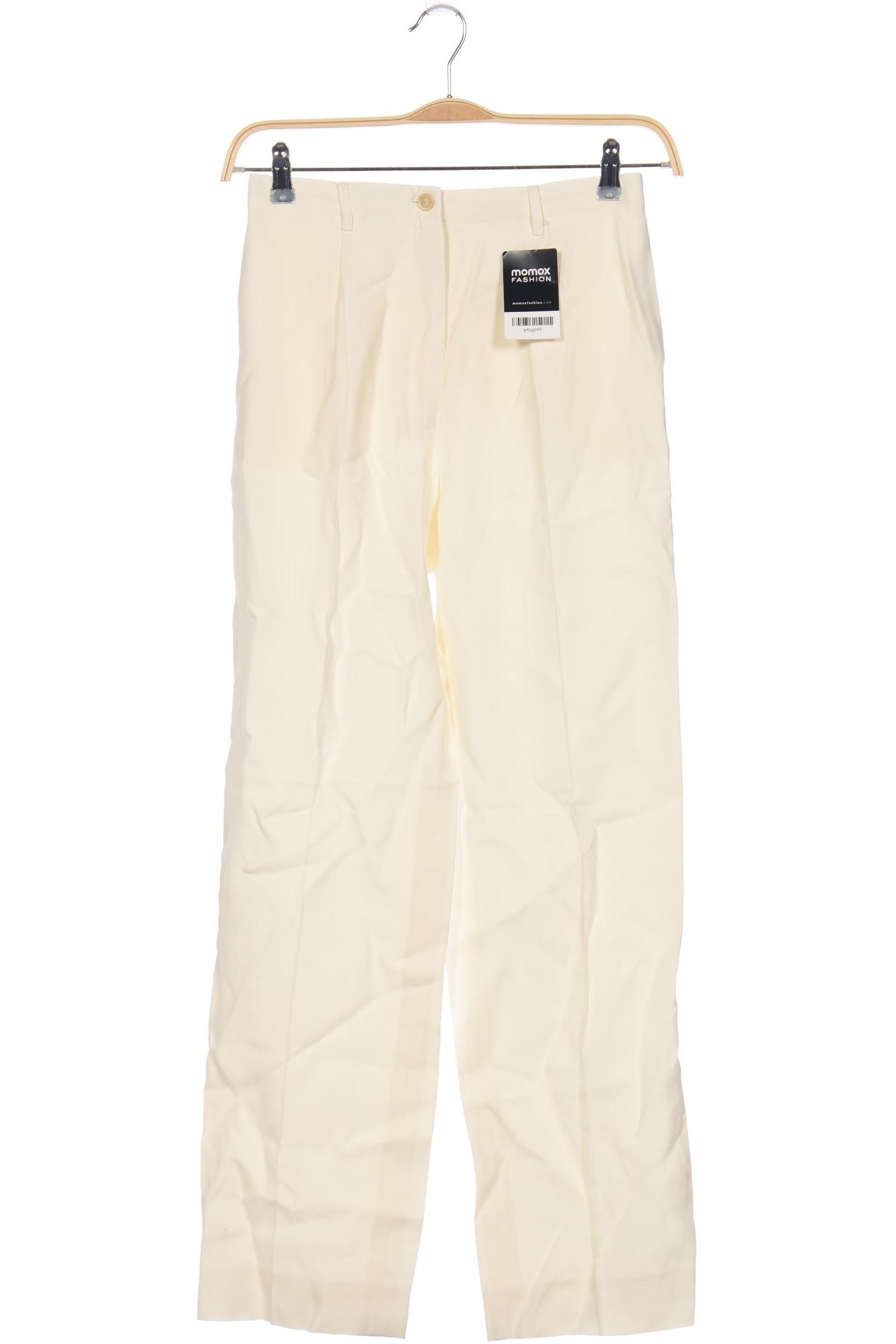 

Jil Sander Damen Stoffhose, cremeweiß, Gr. 38