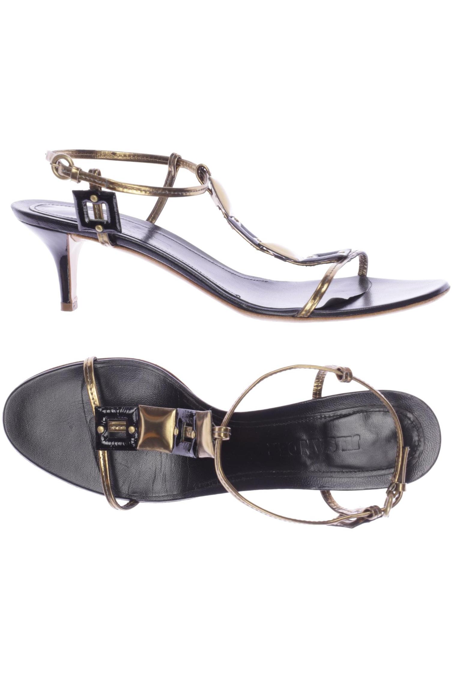 

Jil Sander Damen Sandale, schwarz
