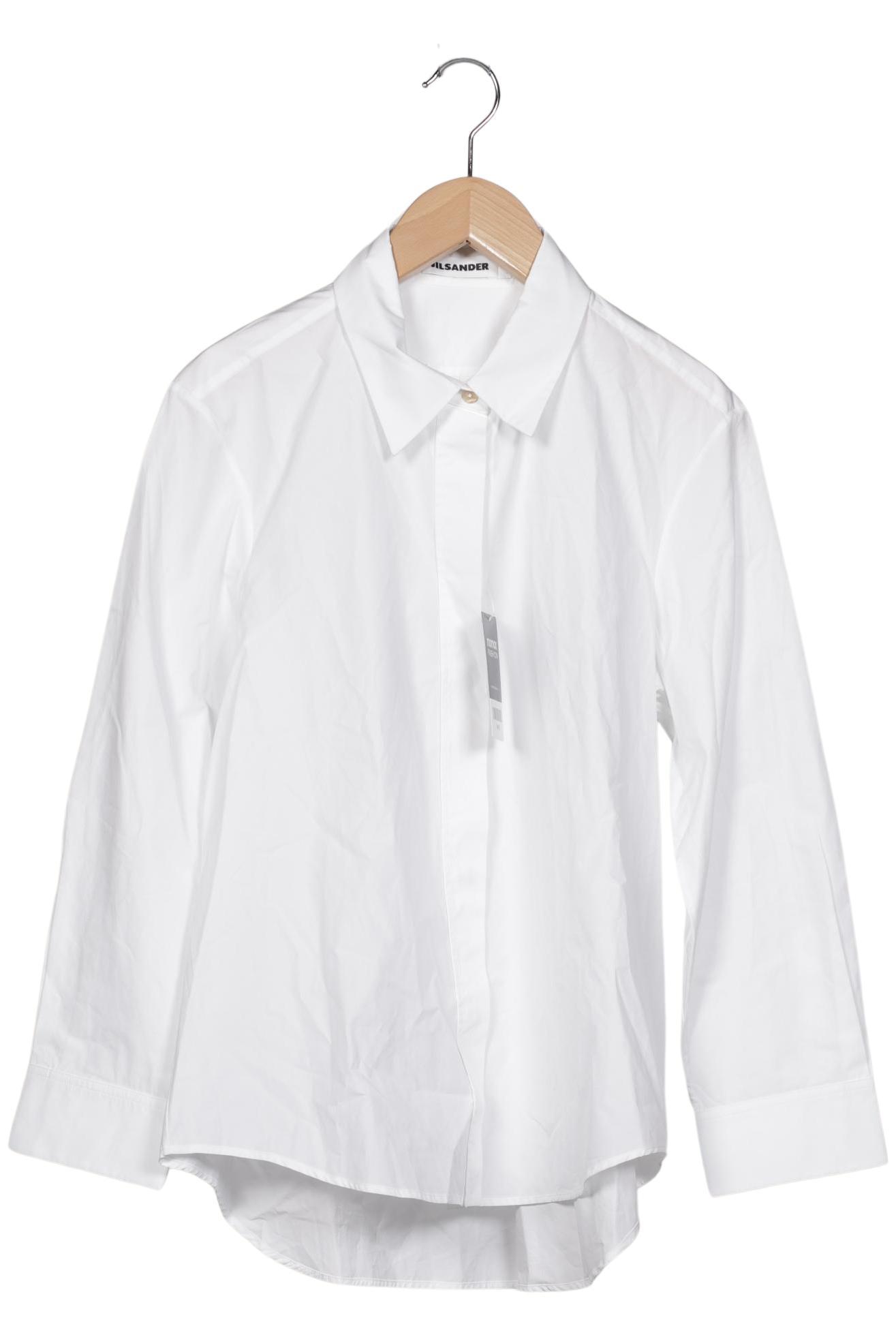 

Jil Sander Damen Bluse, weiß, Gr. 38