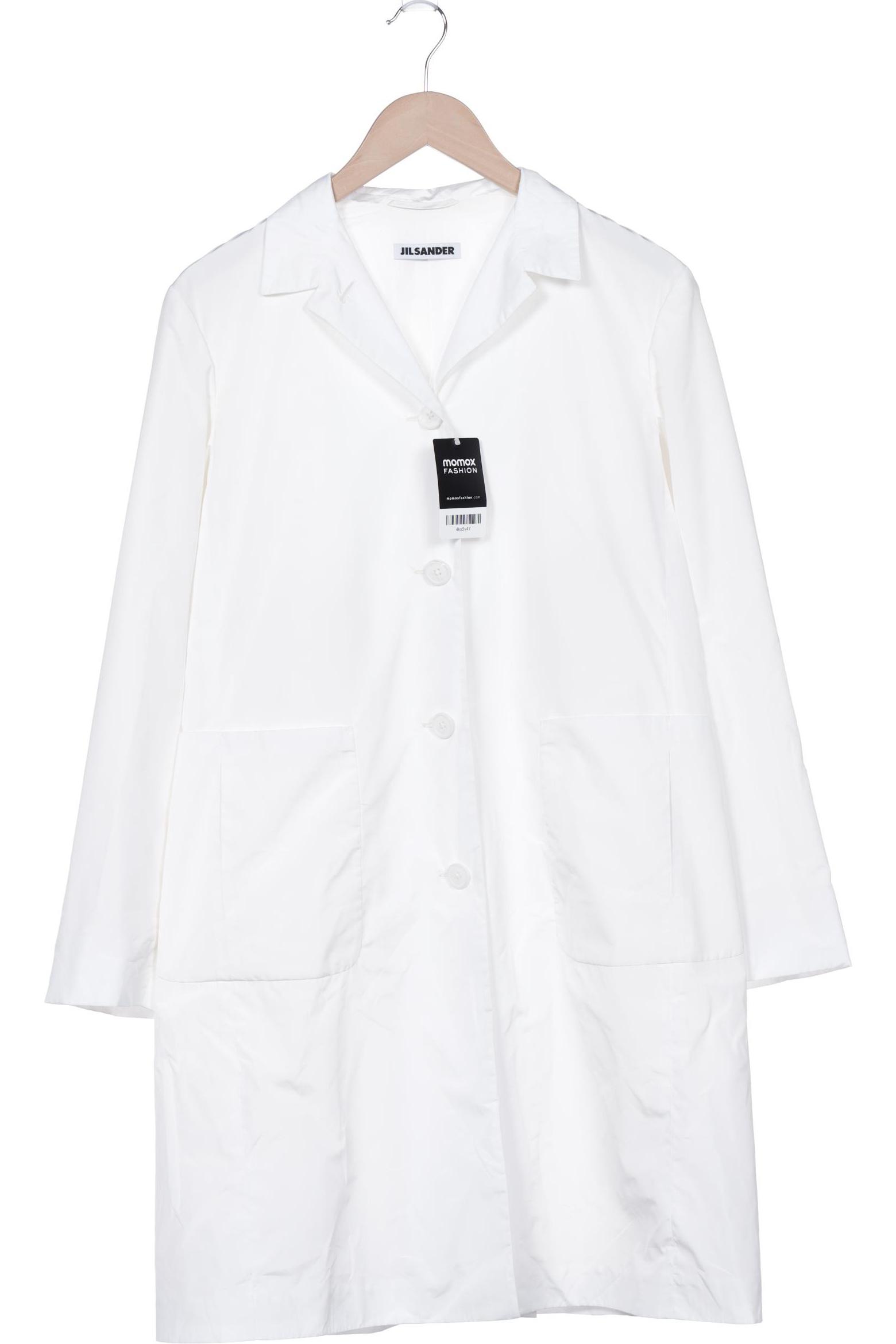 

Jil Sander Damen Mantel, weiß, Gr. 36