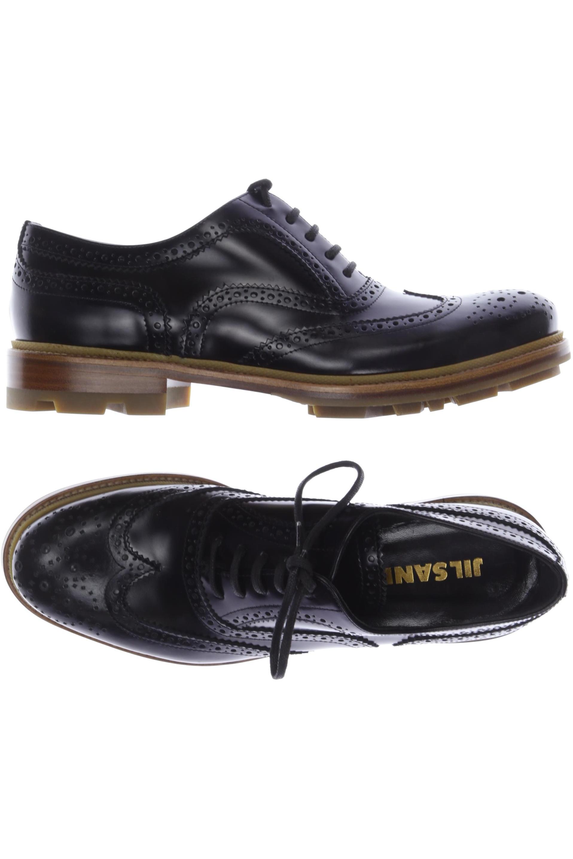 

Jil Sander Damen Halbschuh, schwarz, Gr. 38.5