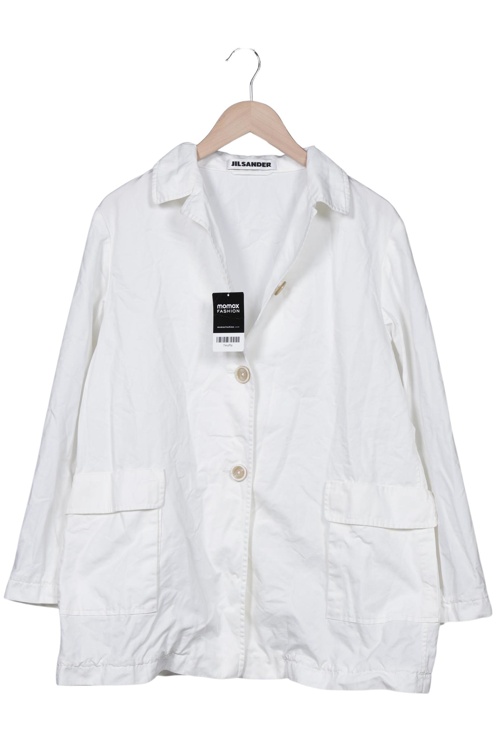 

Jil Sander Damen Mantel, weiß, Gr. 42