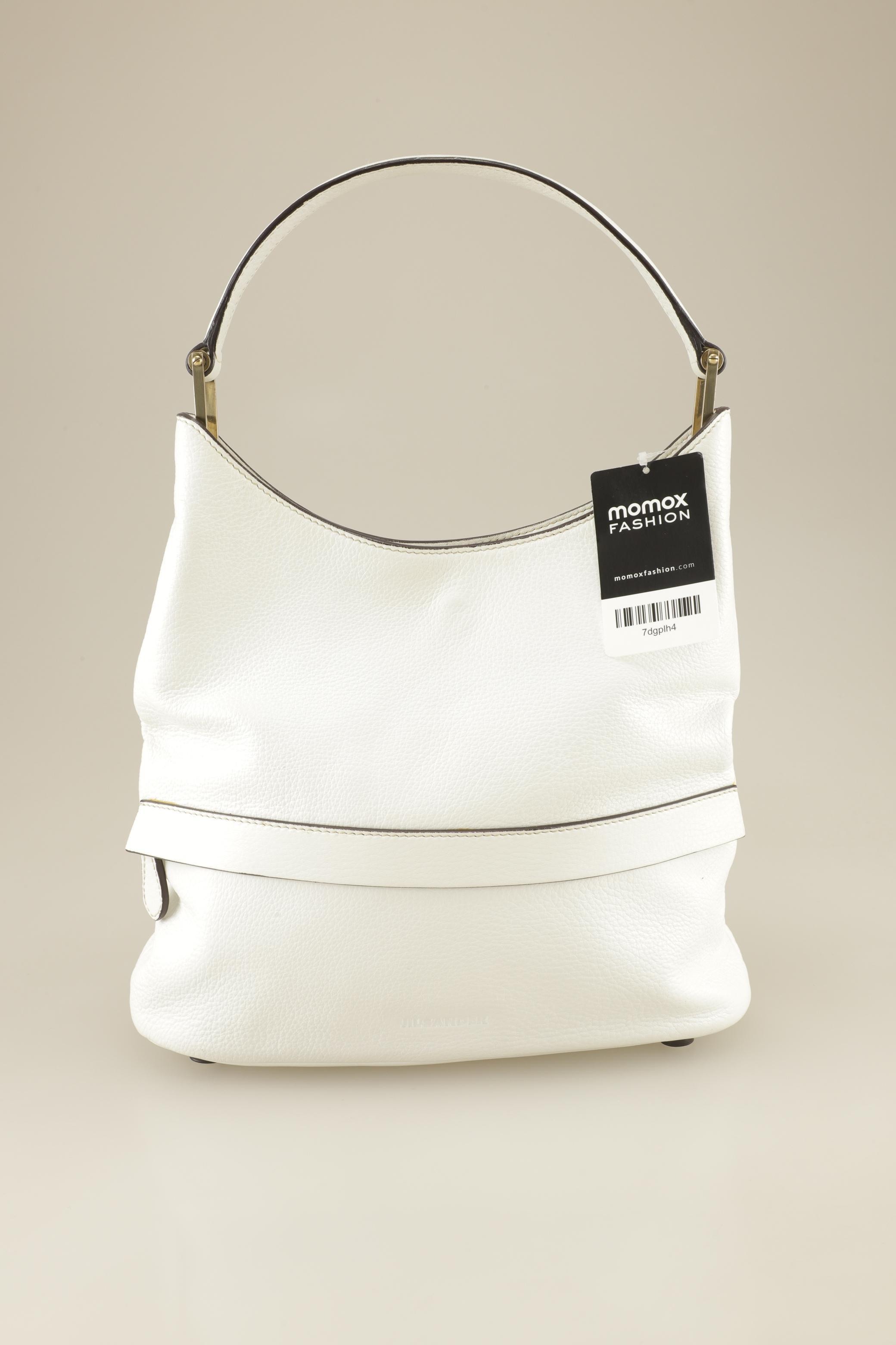 

Jil Sander Damen Handtasche, weiß, Gr.
