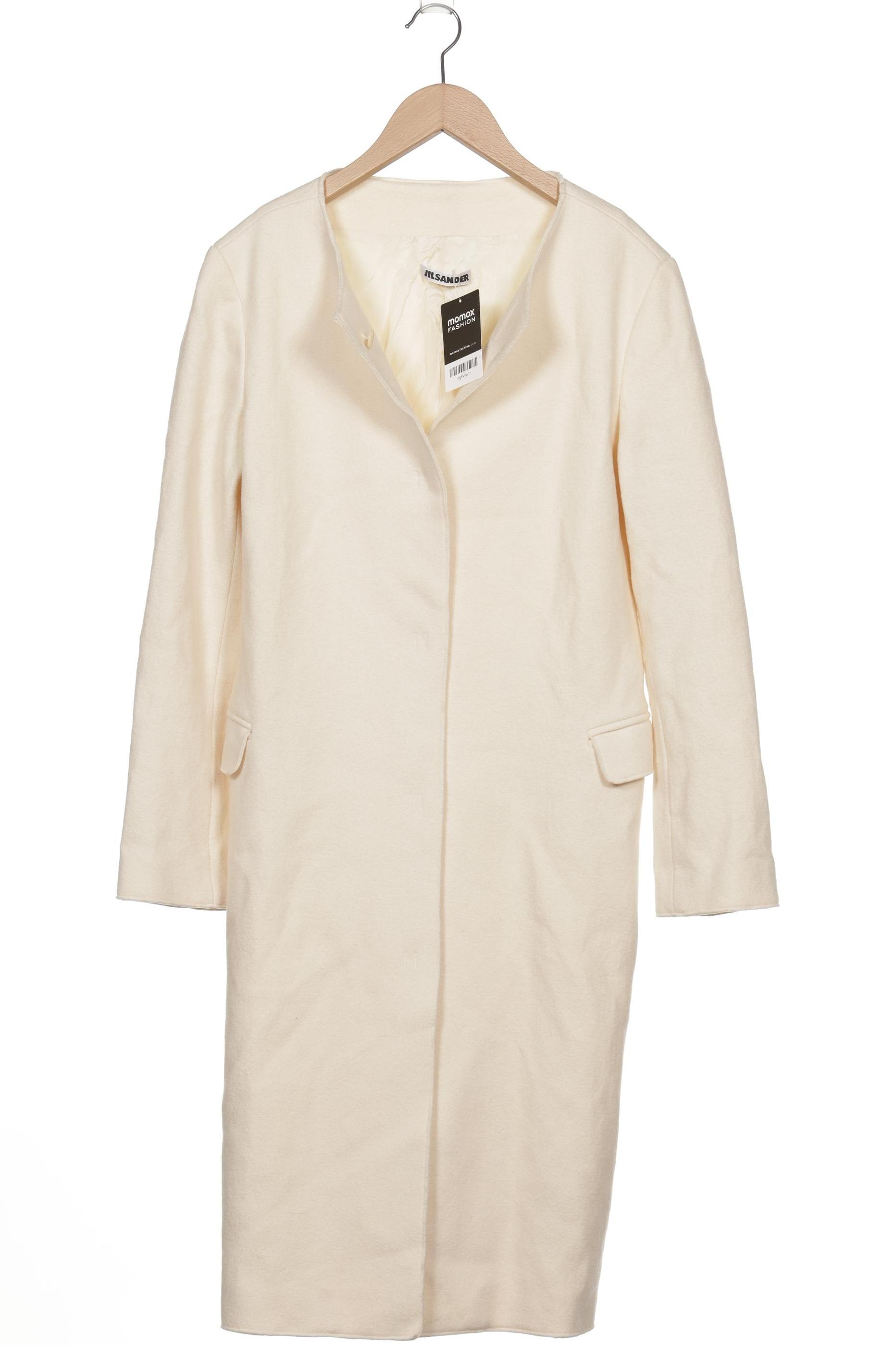 

Jil Sander Damen Mantel, cremeweiß, Gr. 36