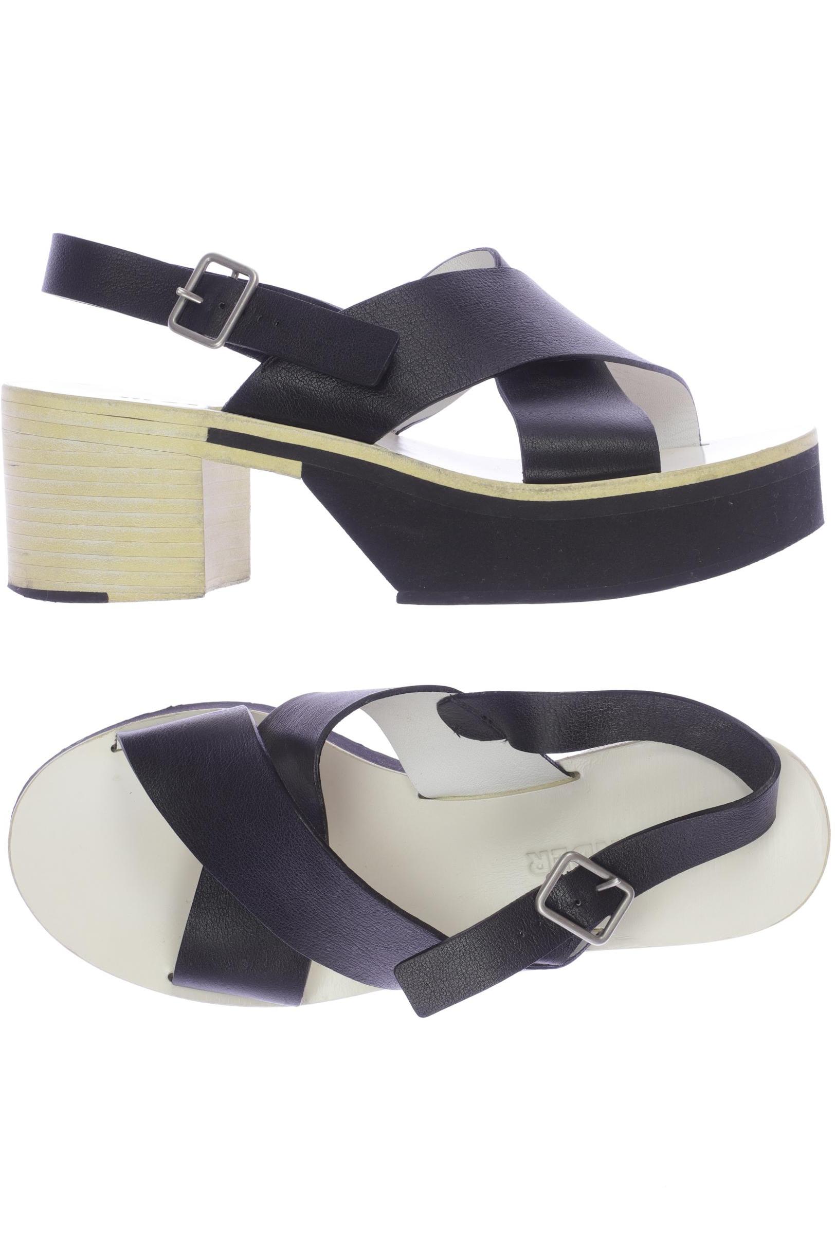 

Jil Sander Damen Sandale, schwarz