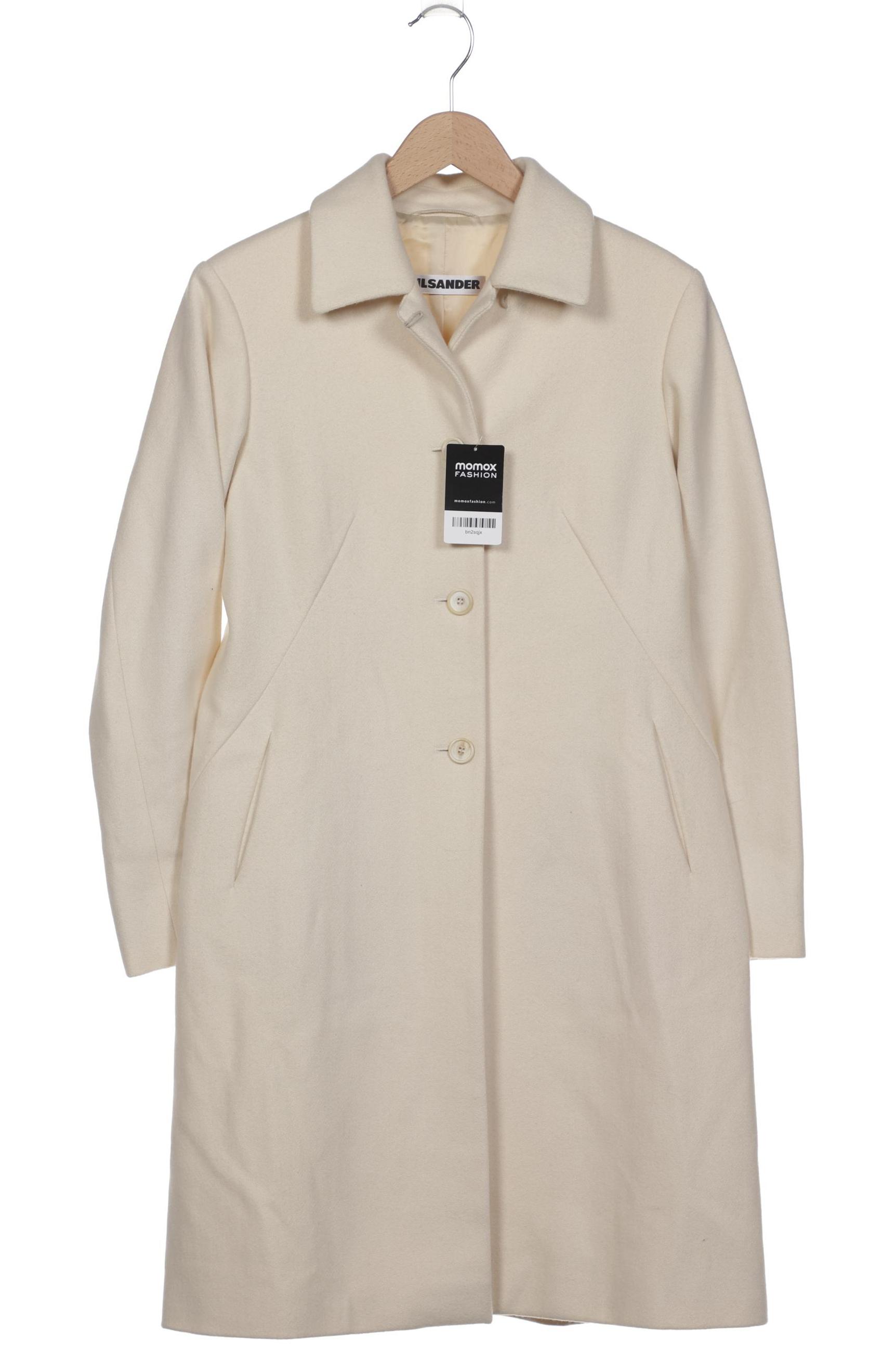 

Jil Sander Damen Mantel, cremeweiß, Gr. 38