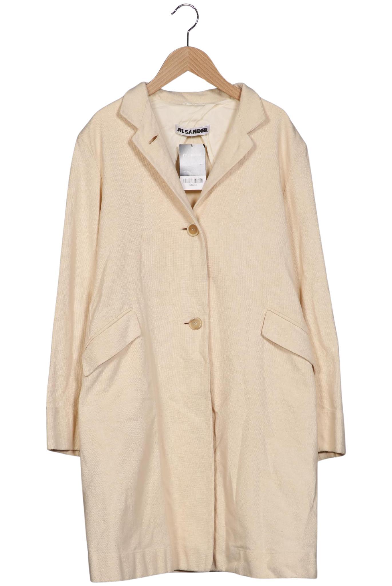 

Jil Sander Damen Mantel, cremeweiß, Gr. 34