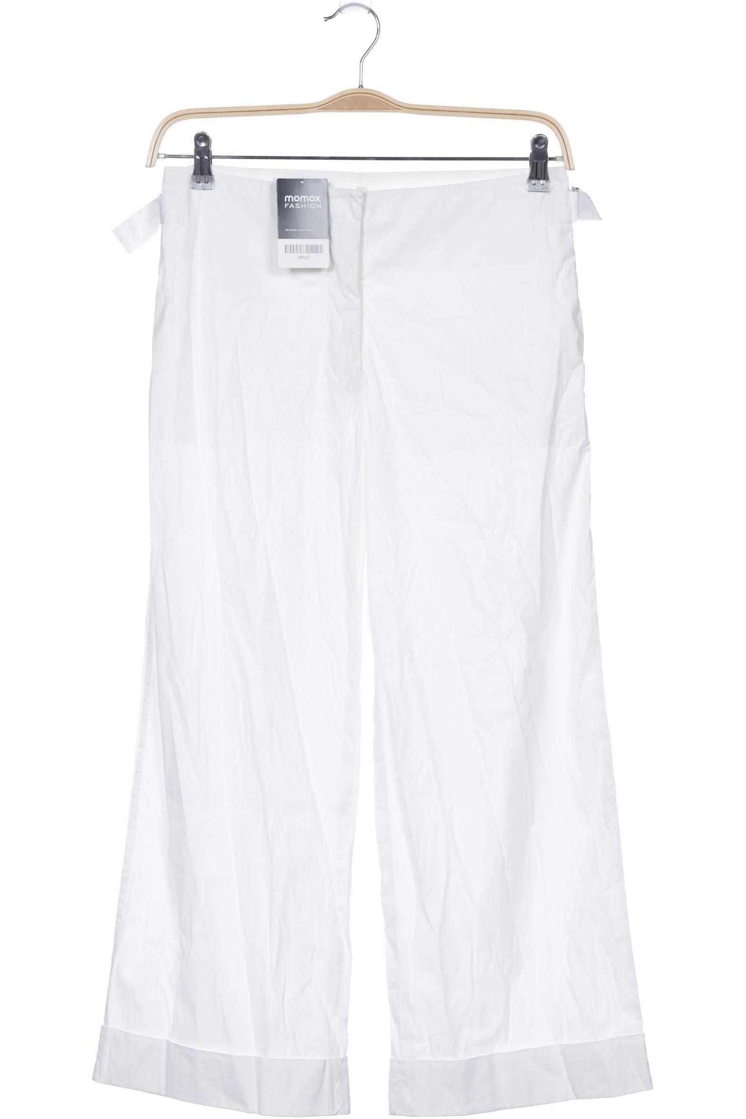 

Jil Sander Damen Stoffhose, weiß, Gr. 36