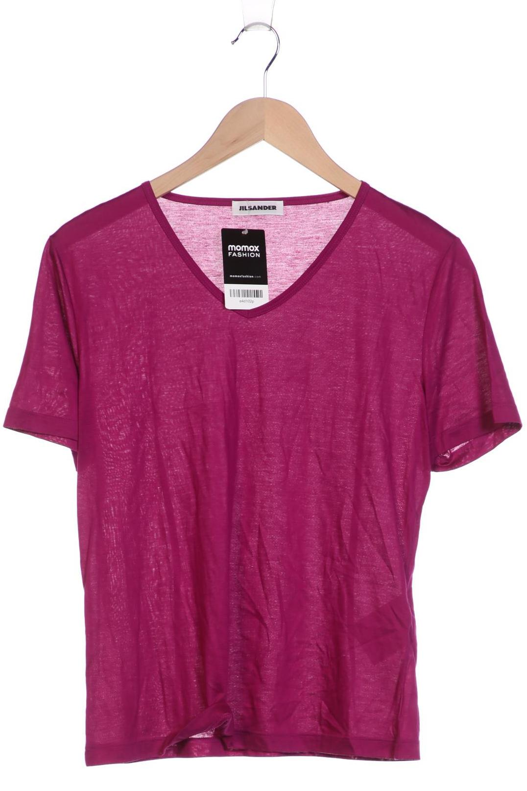 

Jil Sander Damen T-Shirt, bordeaux, Gr. 44