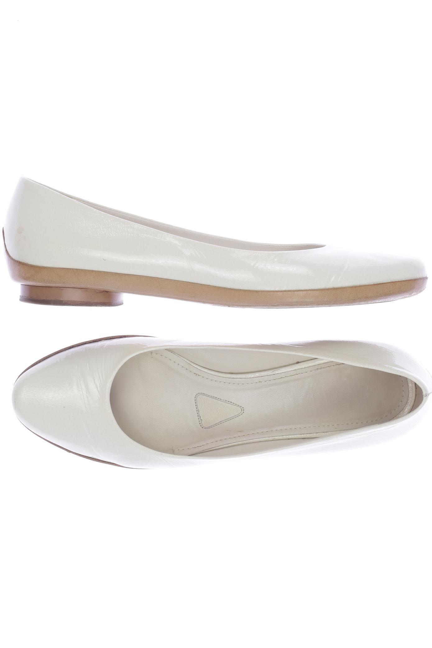 

Jil Sander Damen Ballerinas, cremeweiß