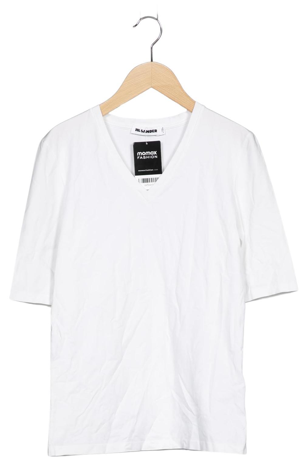 

Jil Sander Damen T-Shirt, weiß, Gr. 42