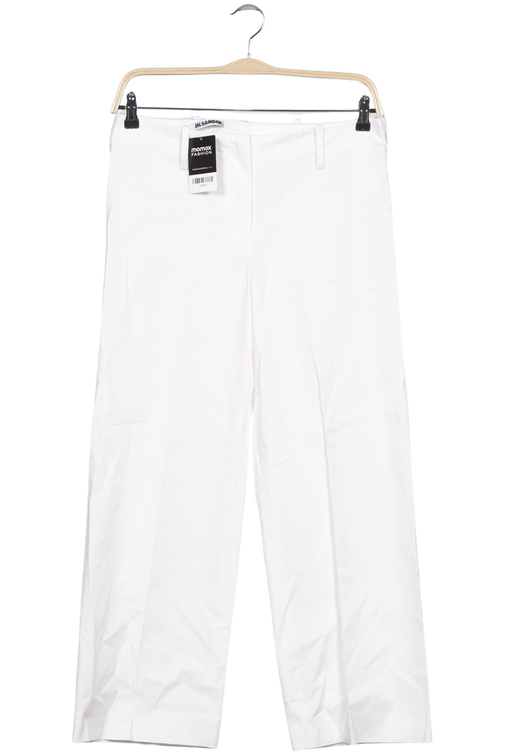 

Jil Sander Damen Stoffhose, weiß, Gr. 42