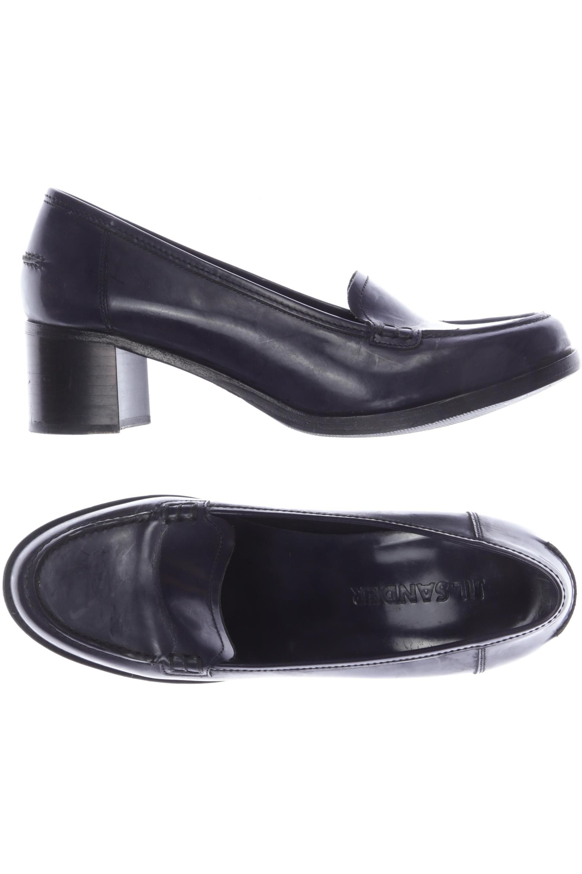 

Jil Sander Damen Halbschuh, marineblau, Gr. 39