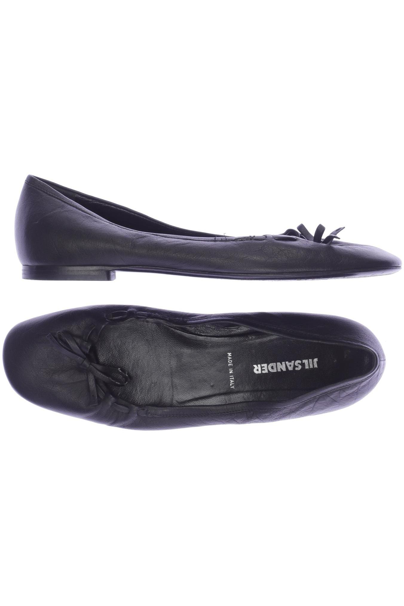 

Jil Sander Damen Ballerinas, schwarz