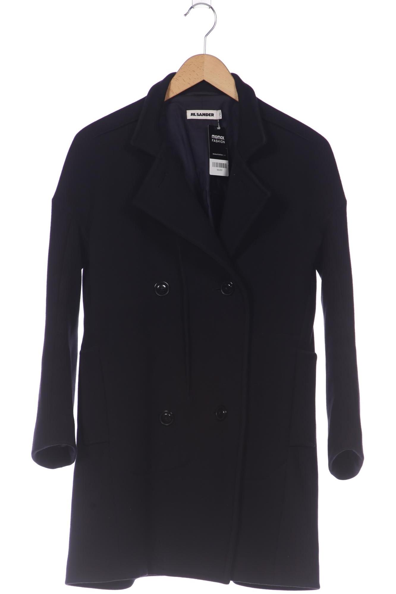 

Jil Sander Damen Mantel, marineblau, Gr. 34