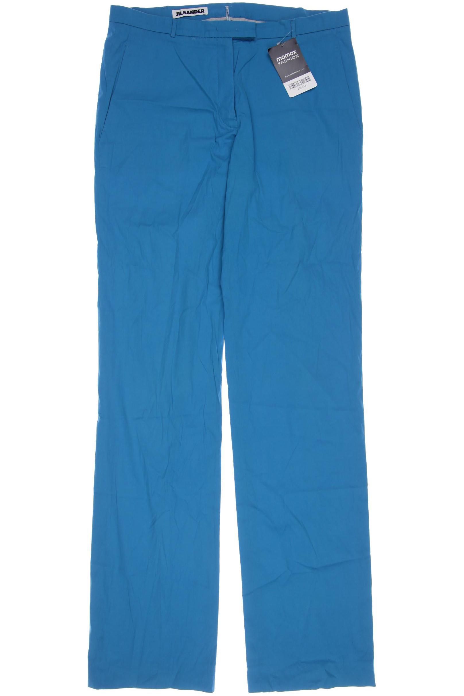 

Jil Sander Damen Stoffhose, blau, Gr. 36
