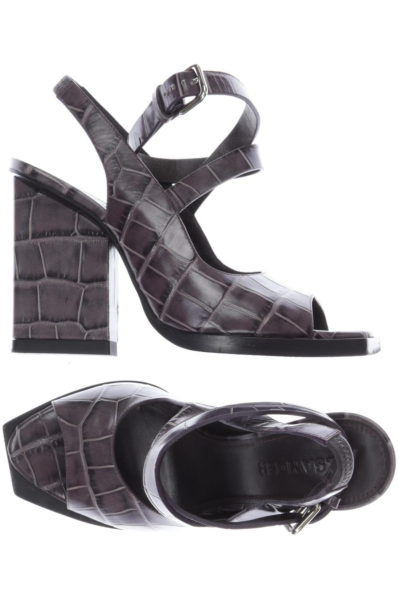 

Jil Sander Damen Sandale, flieder, Gr. 38.5