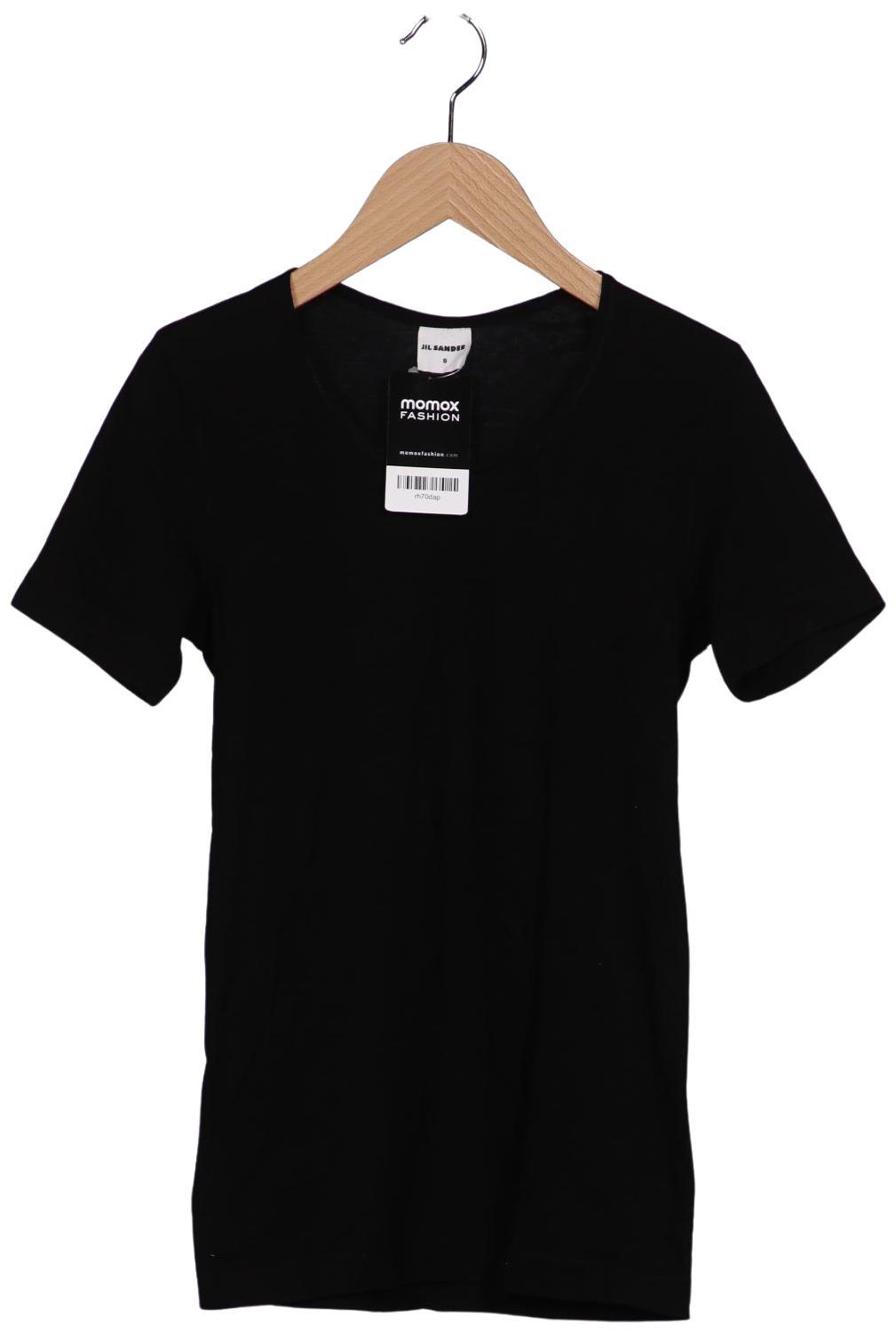 

Jil Sander Damen T-Shirt, schwarz, Gr. 36