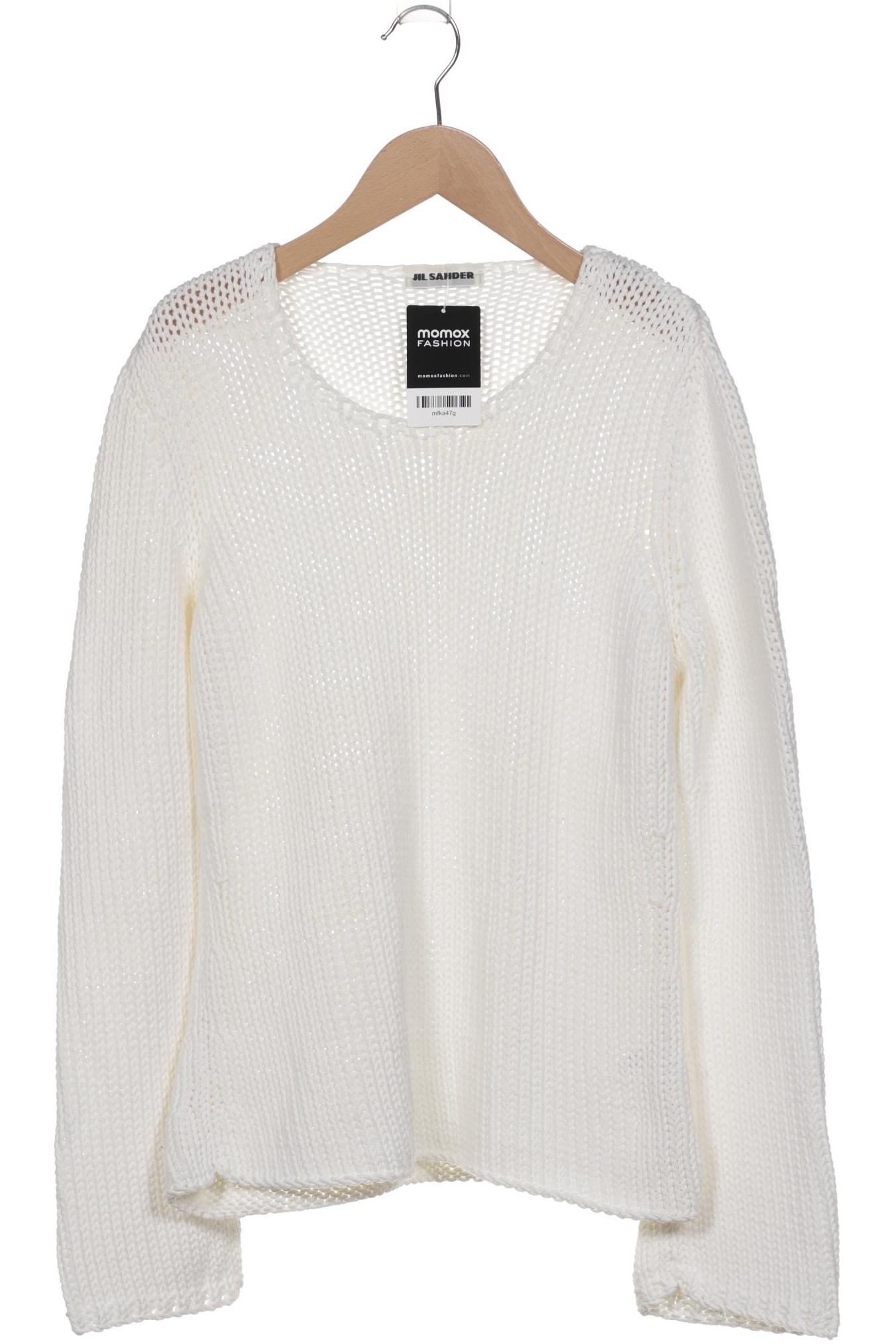 

Jil Sander Damen Pullover, weiß, Gr. 42