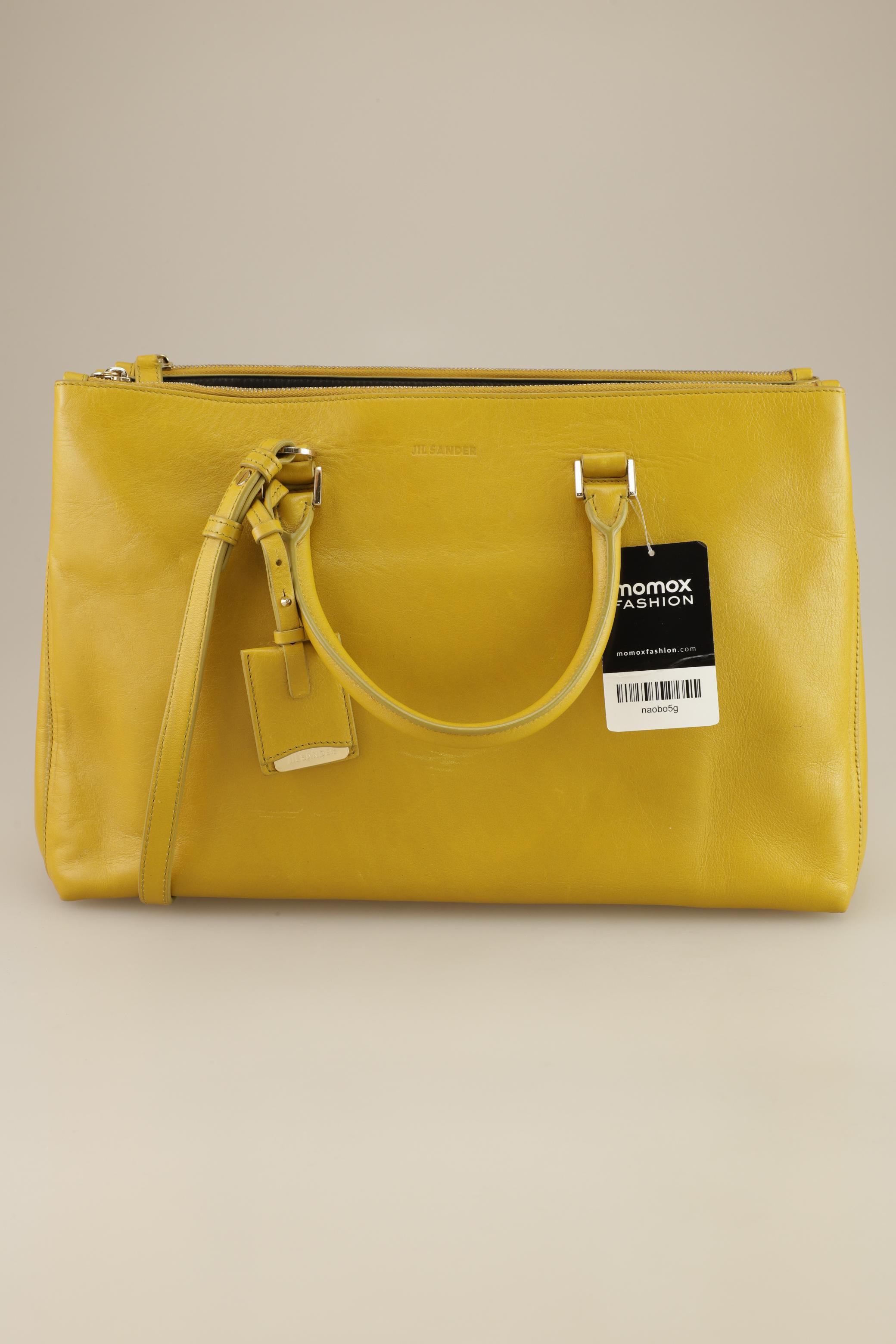 

Jil Sander Damen Handtasche, gelb