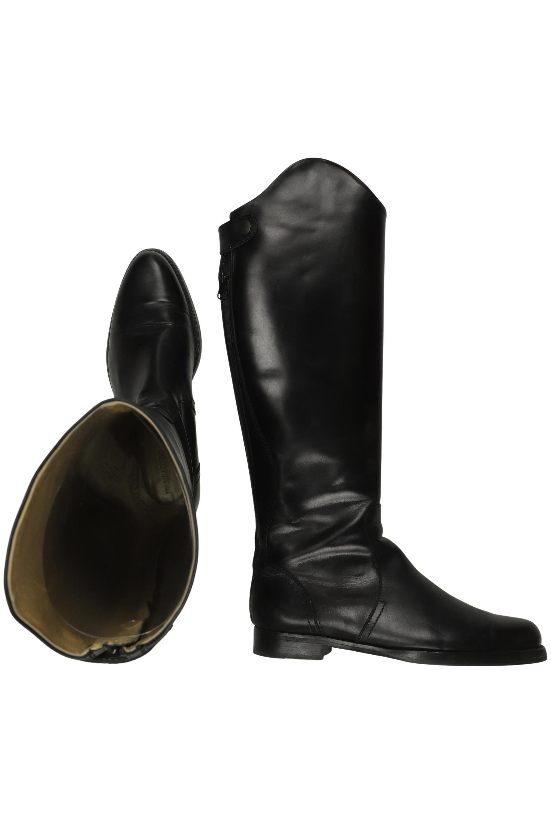 

Jil Sander Damen Stiefel, schwarz, Gr. 37.5