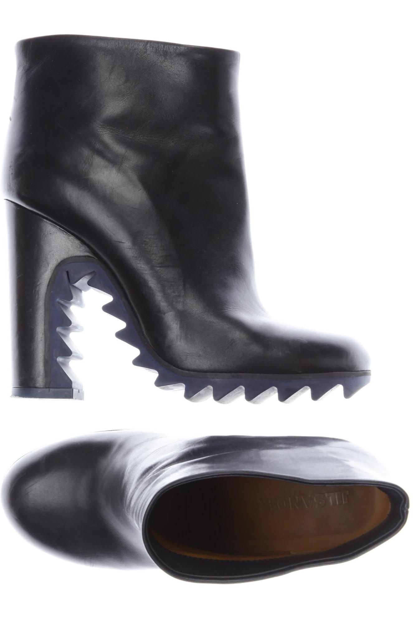 

Jil Sander Damen Stiefelette, schwarz, Gr. 38.5