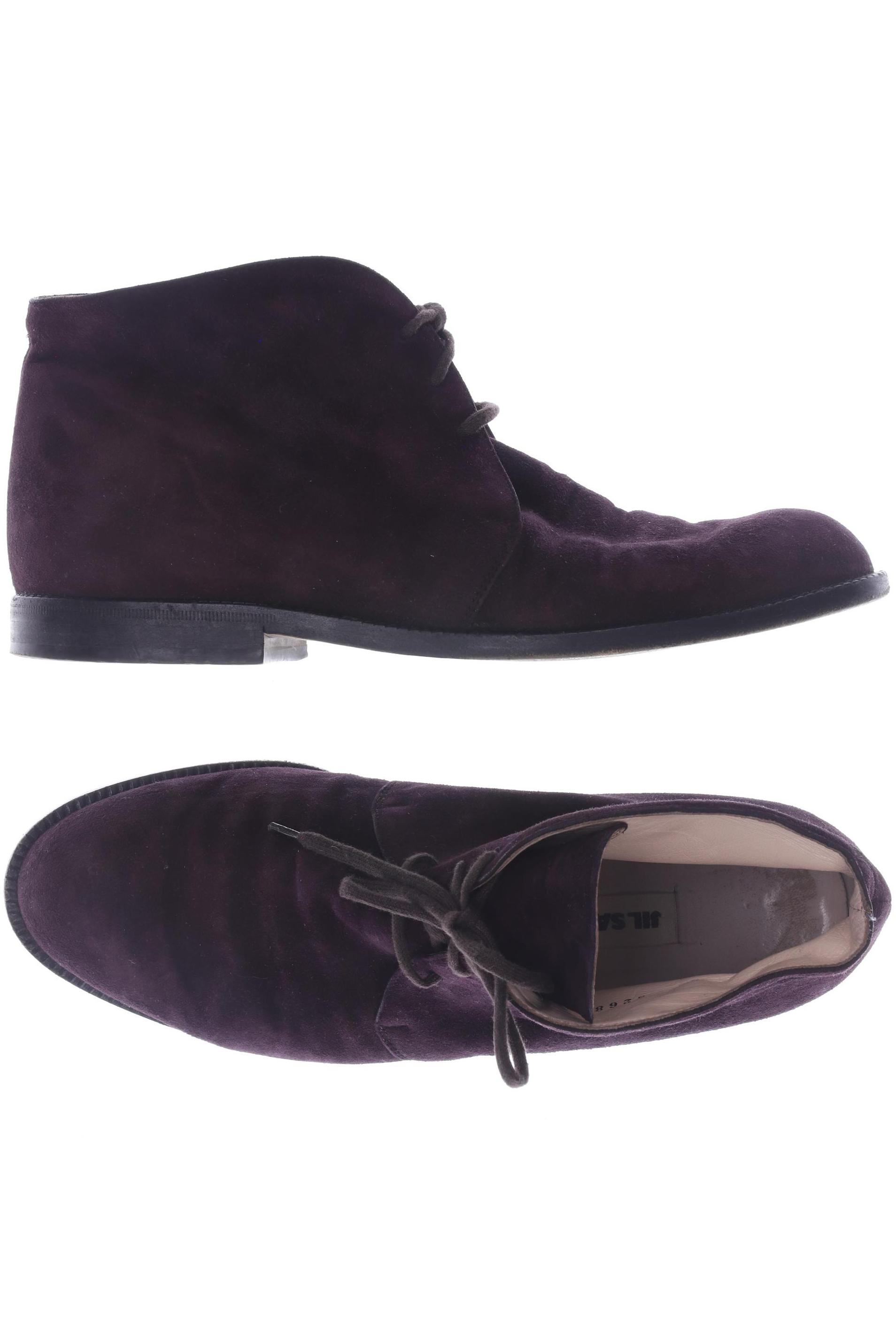 

Jil Sander Damen Stiefelette, bordeaux