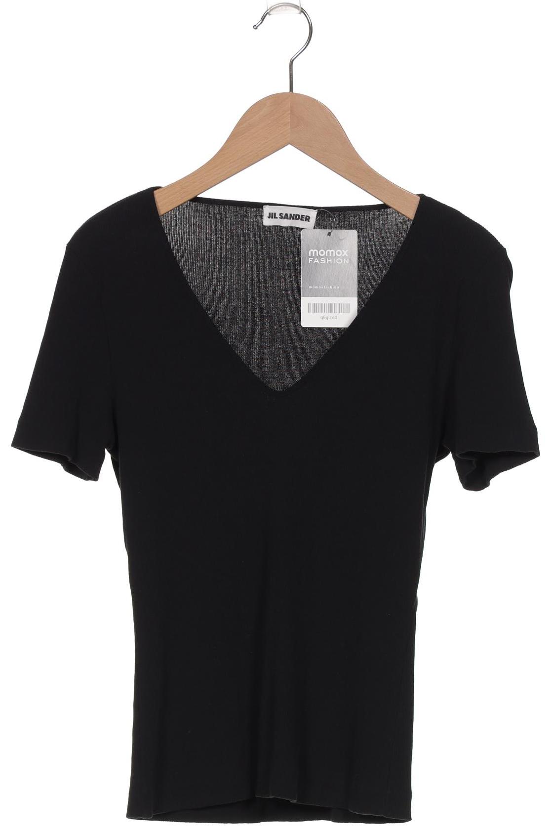 

Jil Sander Damen T-Shirt, schwarz, Gr. 36