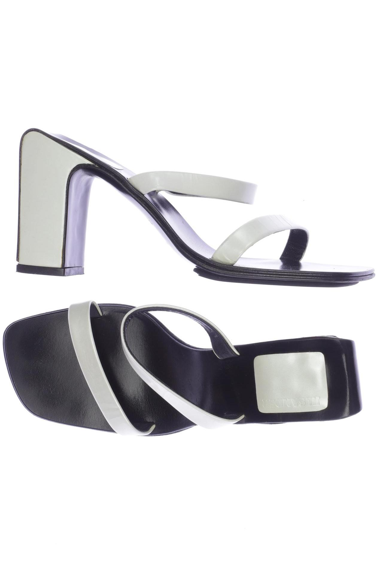 

Jil Sander Damen Sandale, cremeweiß