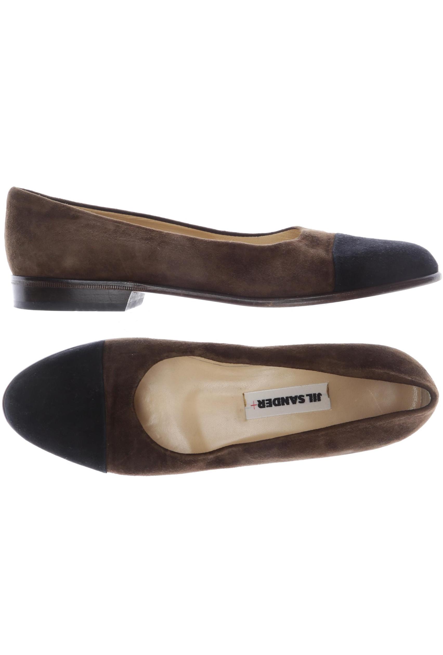 

Jil Sander Damen Ballerinas, braun, Gr. 38.5