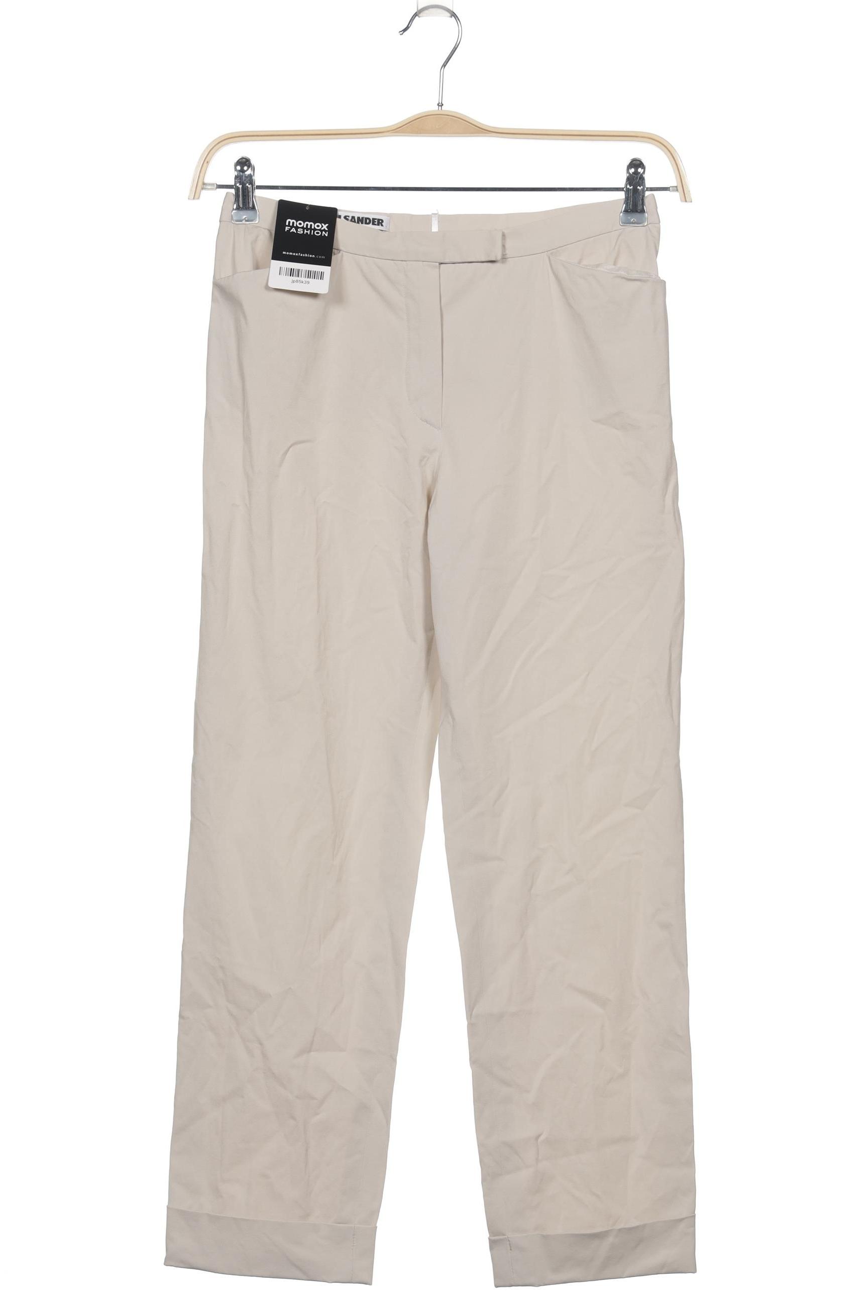 

Jil Sander Damen Stoffhose, cremeweiß, Gr. 36