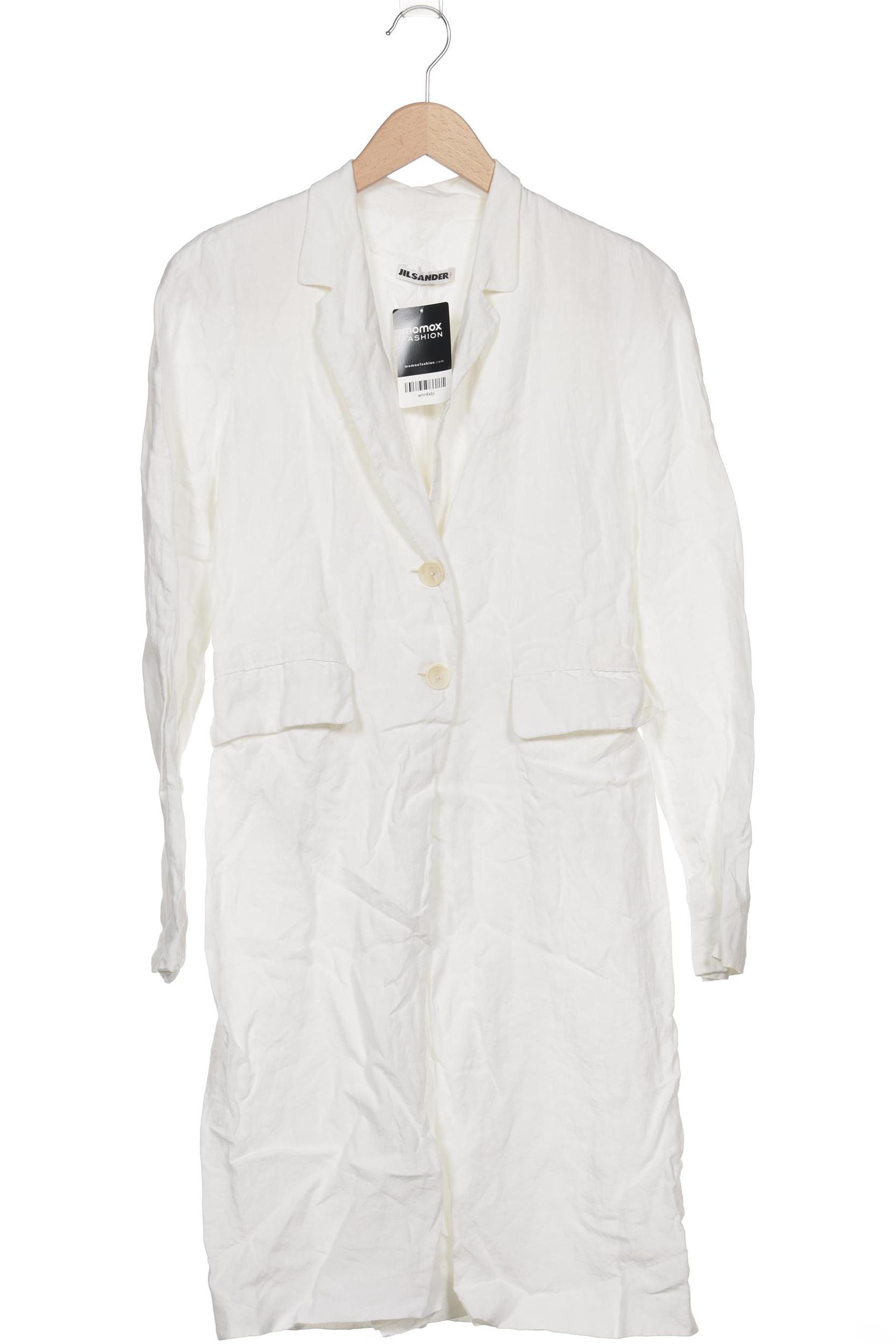 

Jil Sander Damen Mantel, cremeweiß, Gr. 36