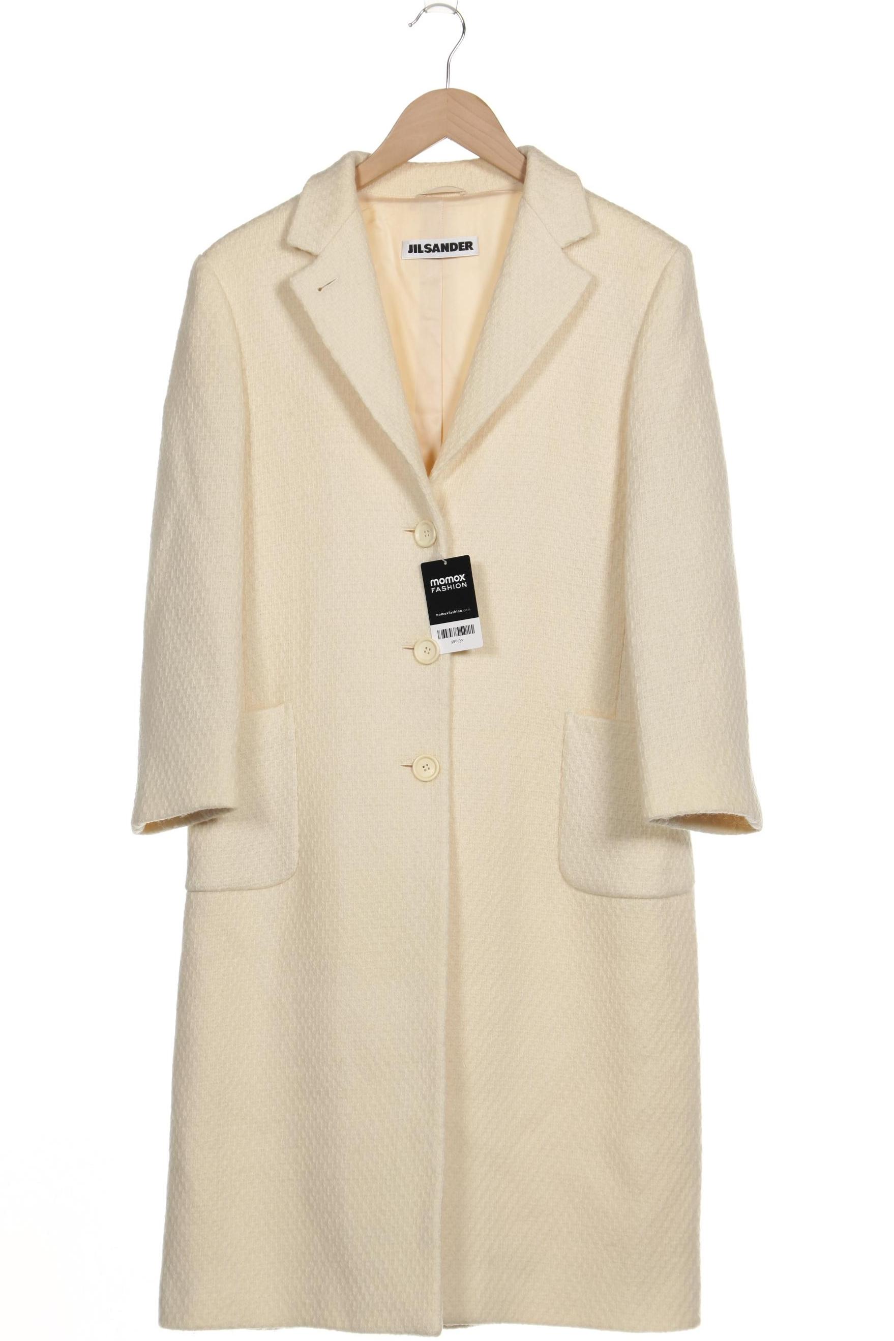 

Jil Sander Damen Mantel, cremeweiß, Gr. 42