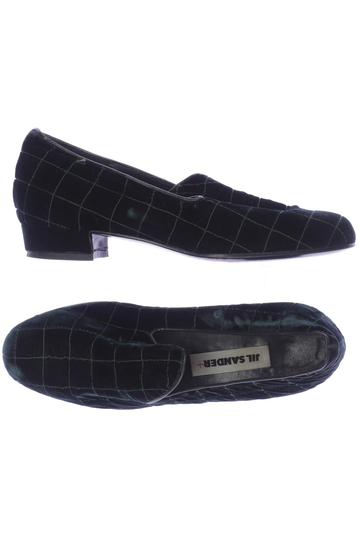 

Jil Sander Damen Halbschuh, türkis, Gr. 37.5