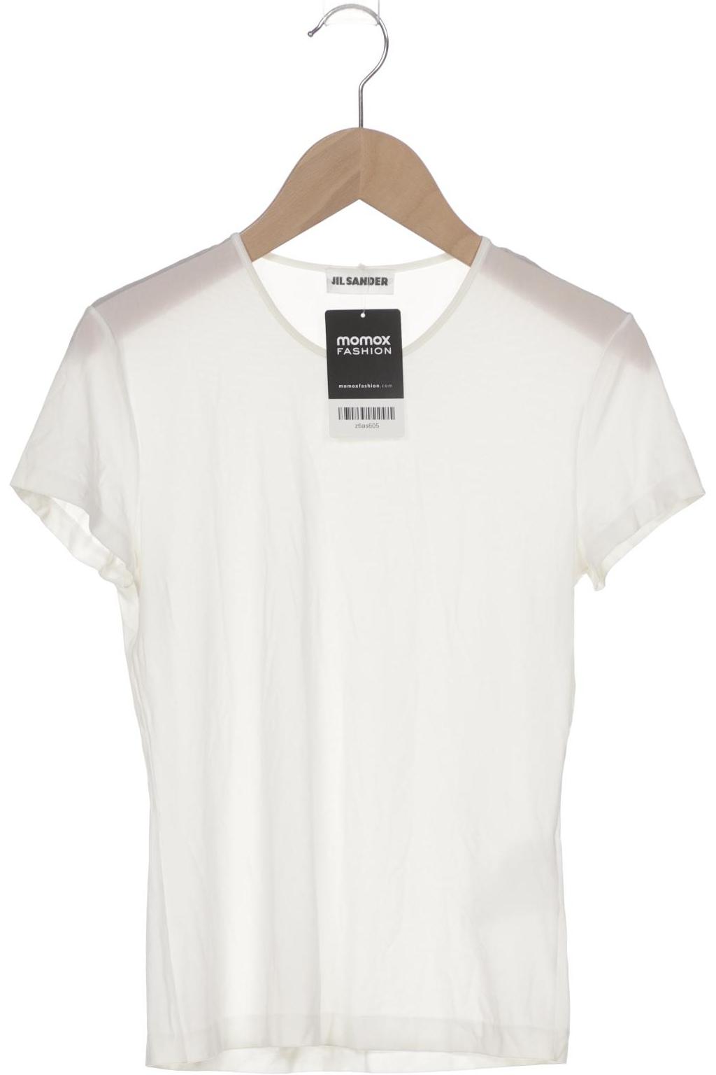 

Jil Sander Damen T-Shirt, cremeweiß, Gr. 36