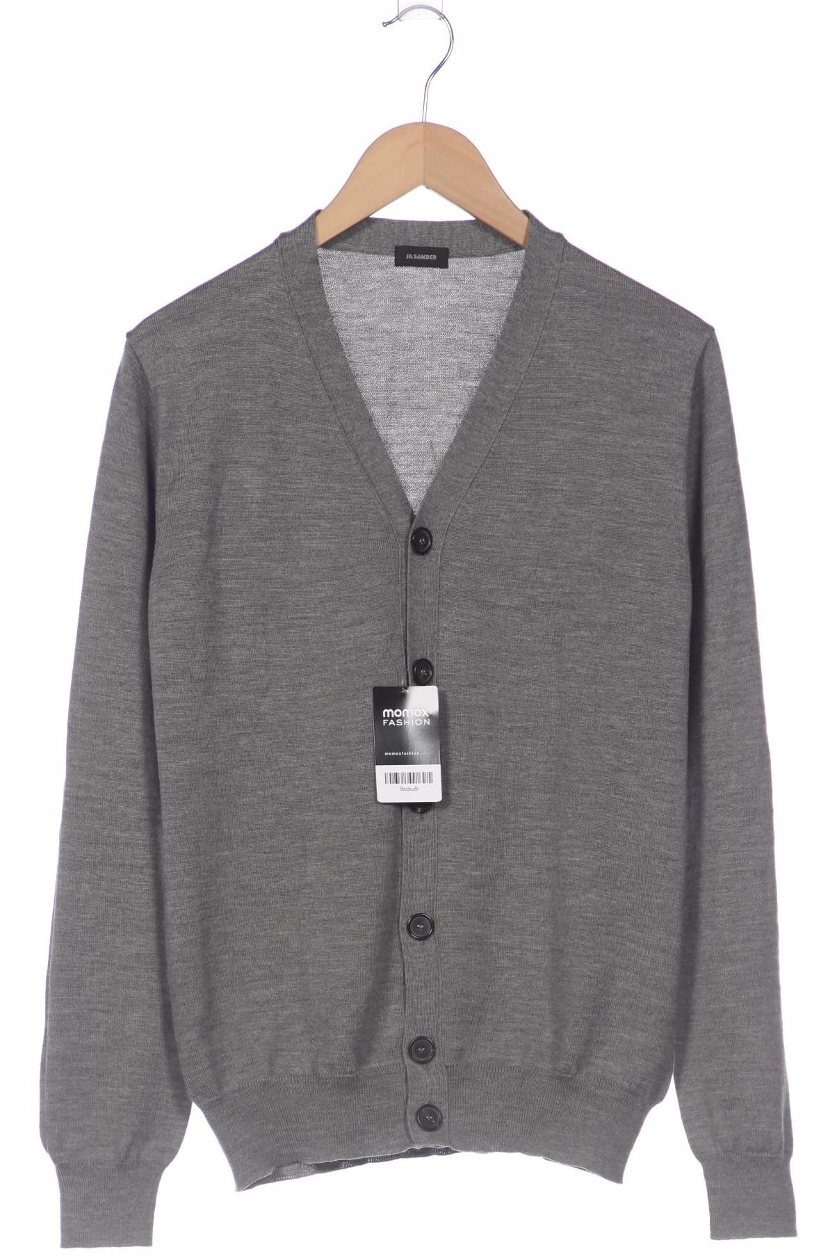 

Jil Sander Herren Strickjacke, grau, Gr. 50