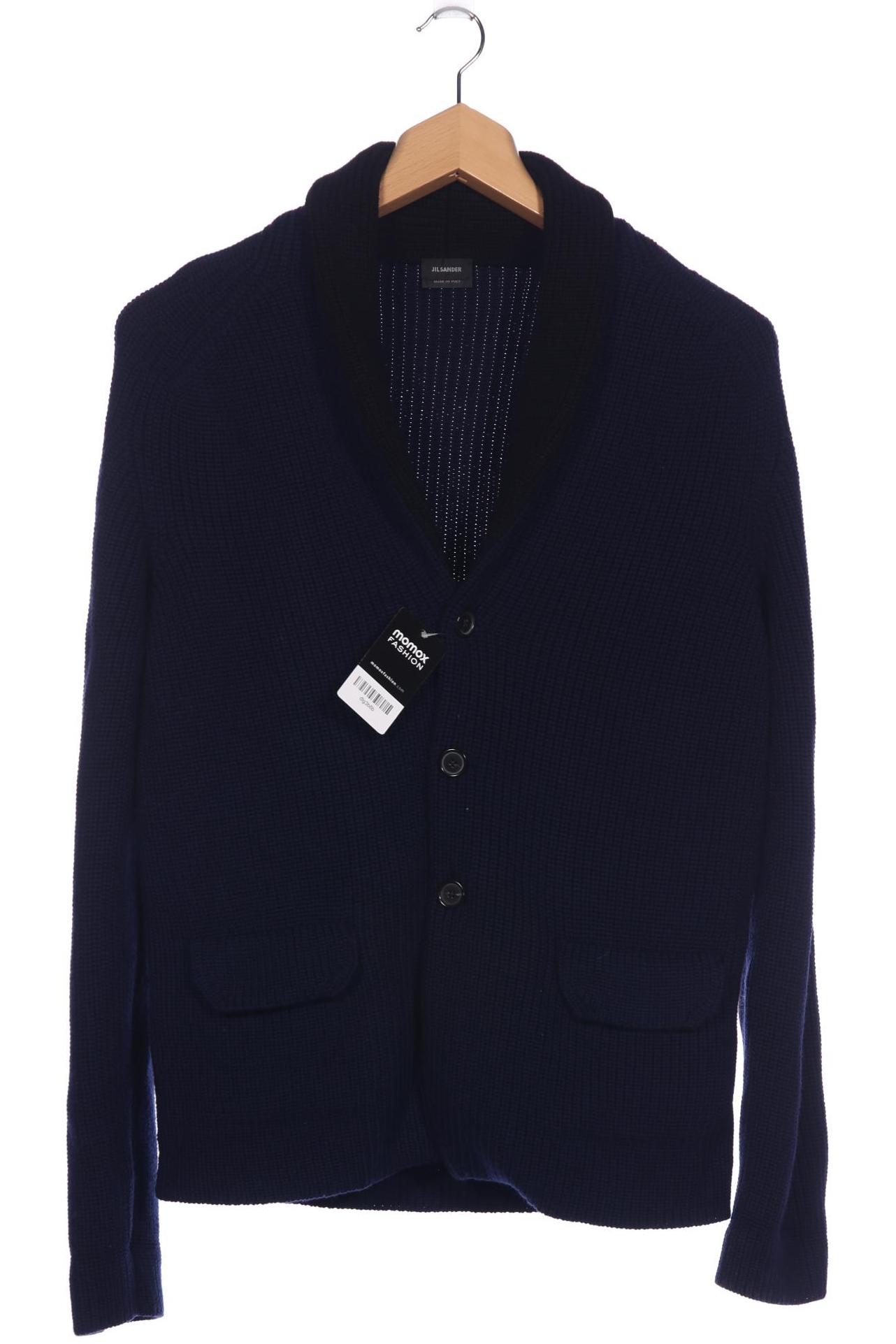

Jil Sander Herren Strickjacke, marineblau, Gr. 54