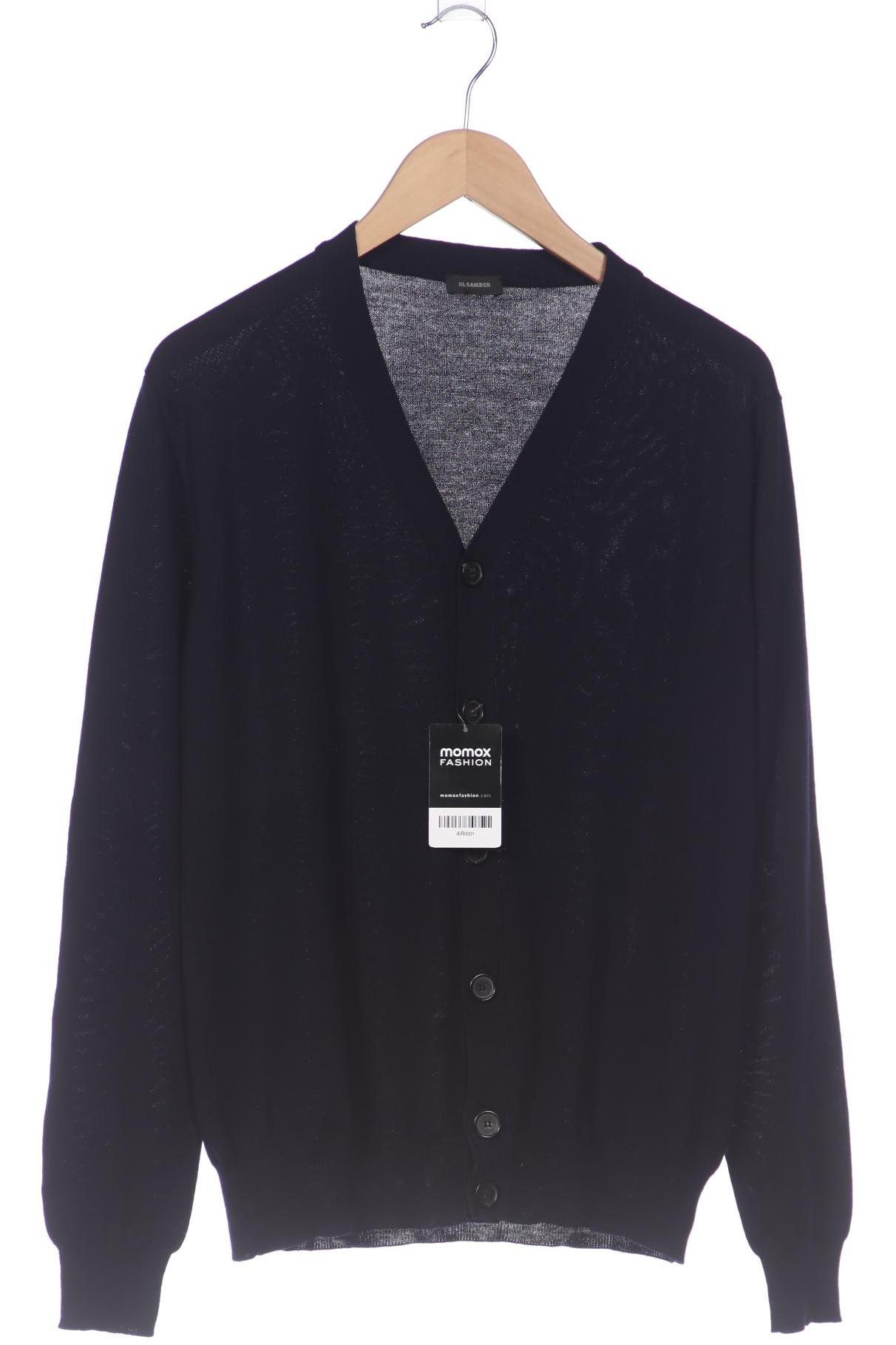 

Jil Sander Herren Strickjacke, marineblau, Gr. 50