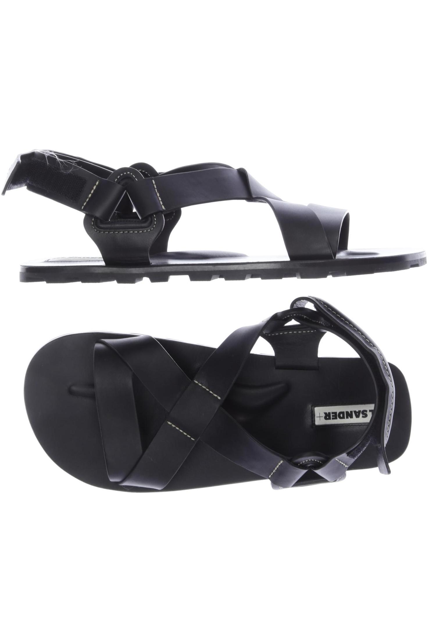

Jil Sander Herren Sandale, schwarz, Gr. 44
