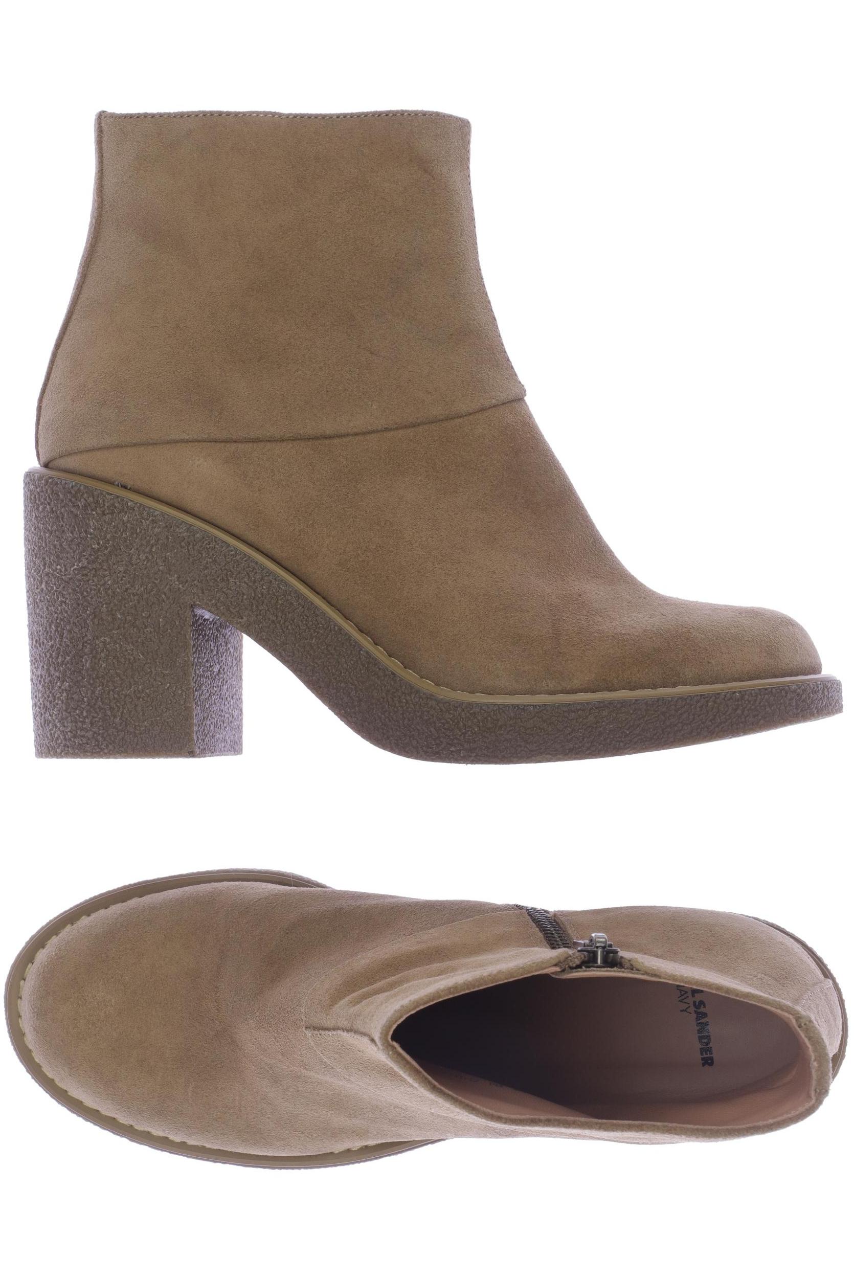 

Jil Sander Navy Damen Stiefelette, beige