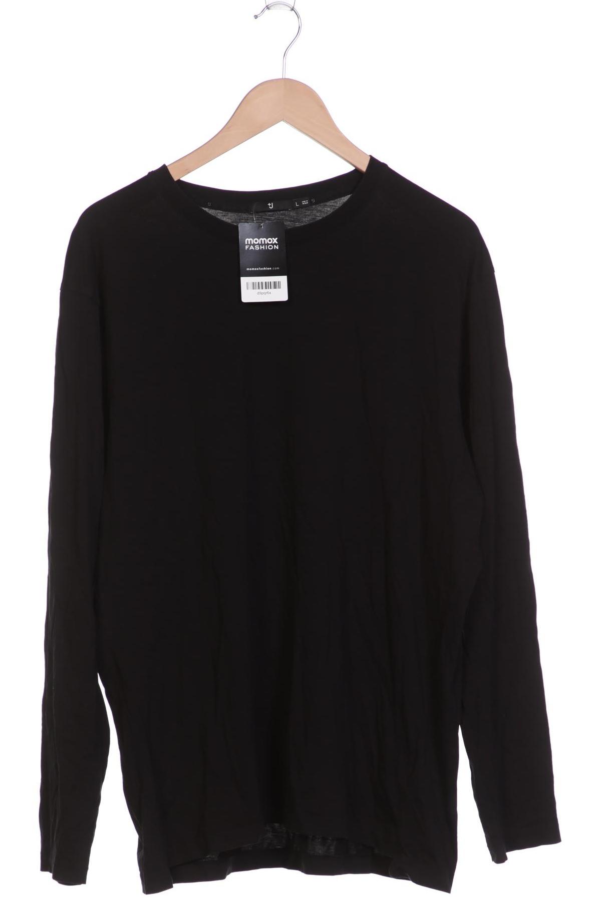 

Jil Sander & Uniqlo Herren Langarmshirt, schwarz