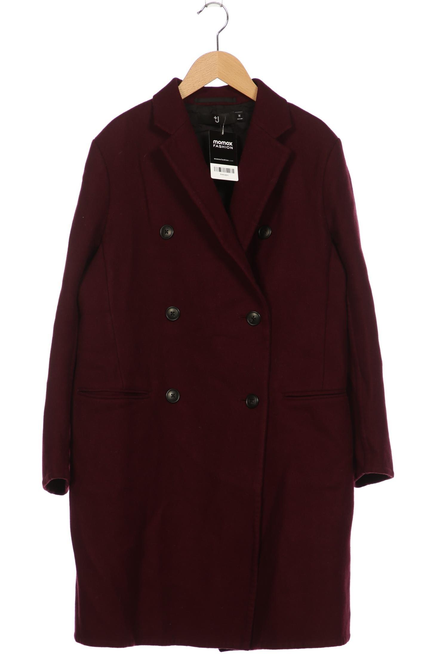 

Jil Sander & Uniqlo Damen Mantel, bordeaux, Gr. 38