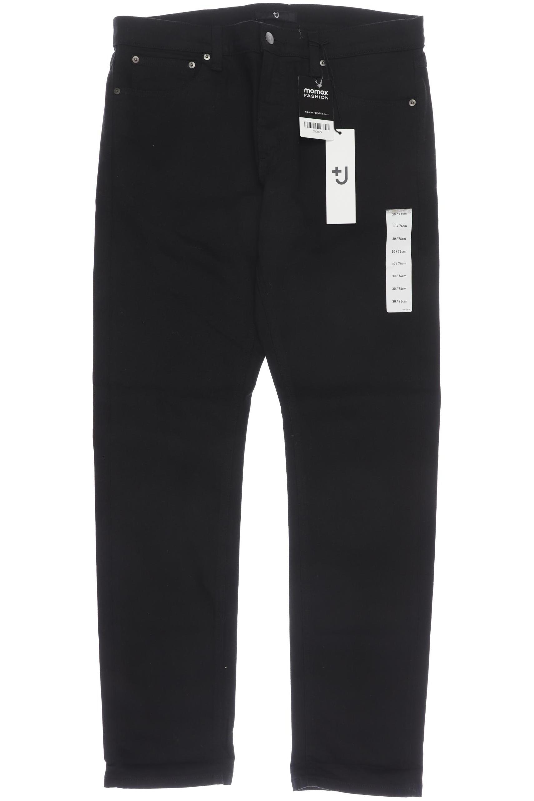 

Jil Sander & Uniqlo Damen Jeans, schwarz, Gr. 30