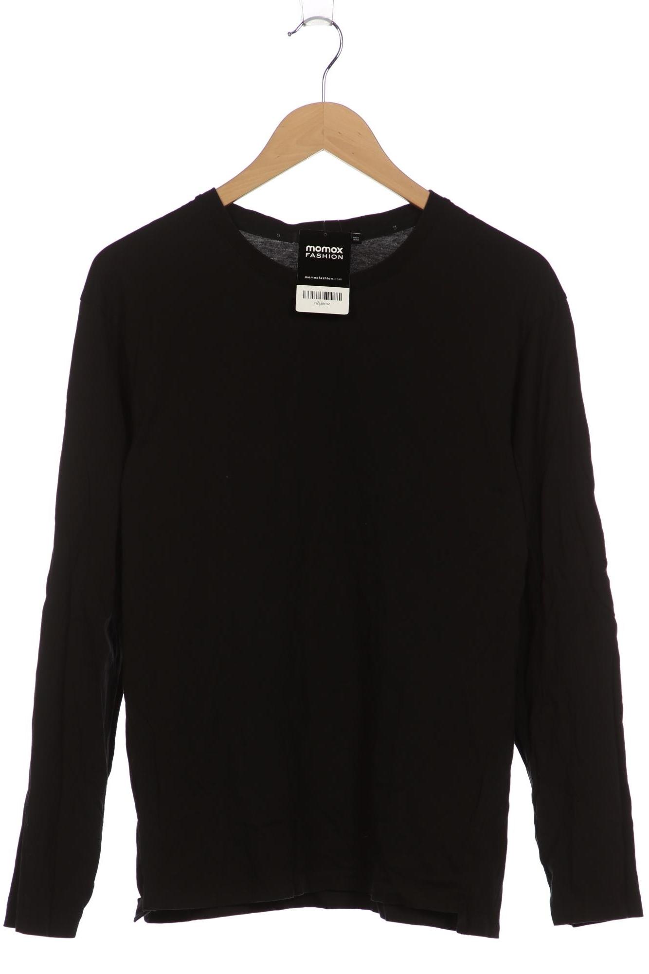 

Jil Sander & Uniqlo Herren Langarmshirt, schwarz, Gr. 46