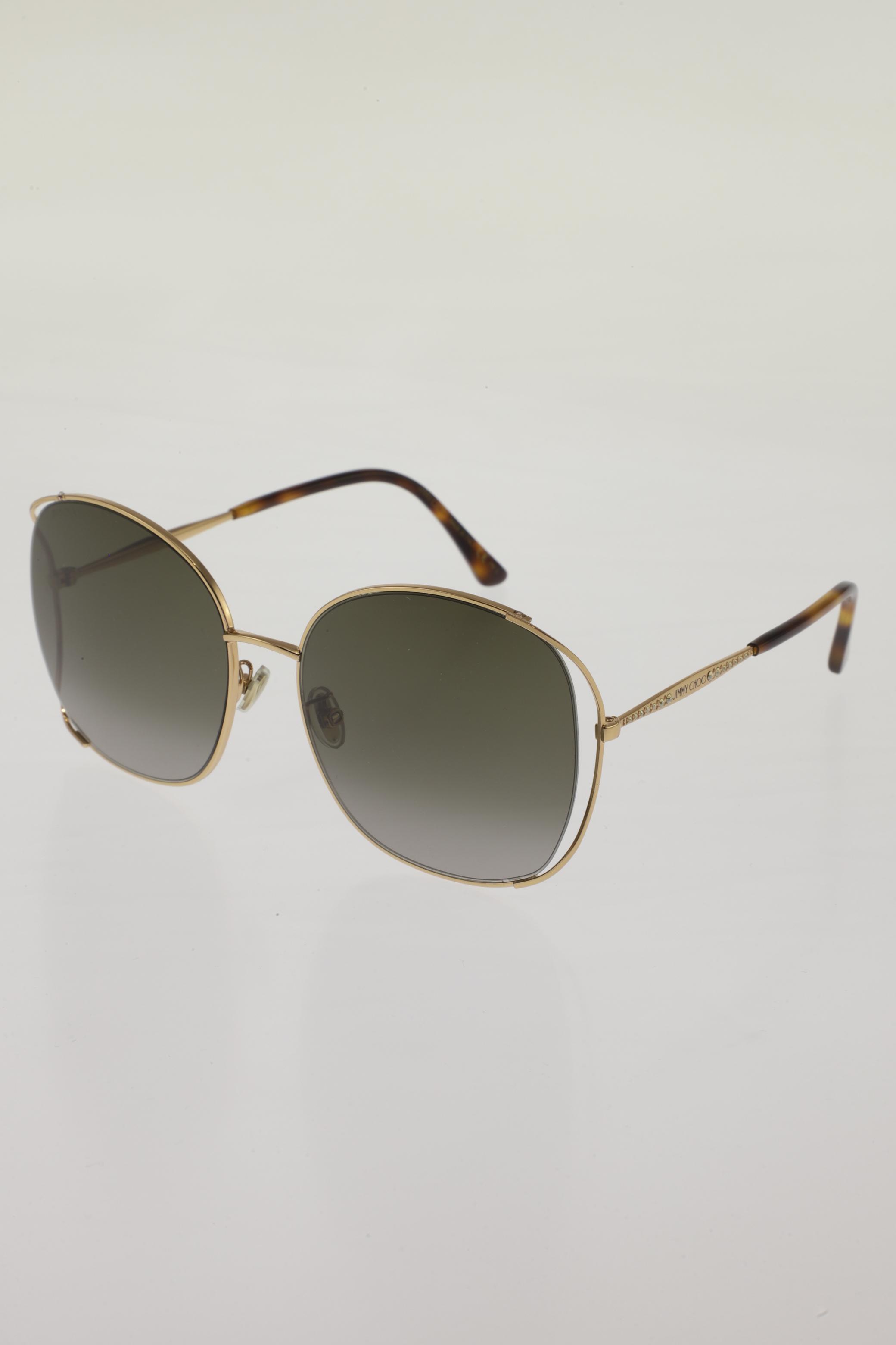 

Jimmy Choo Damen Sonnenbrille, gold, Gr.