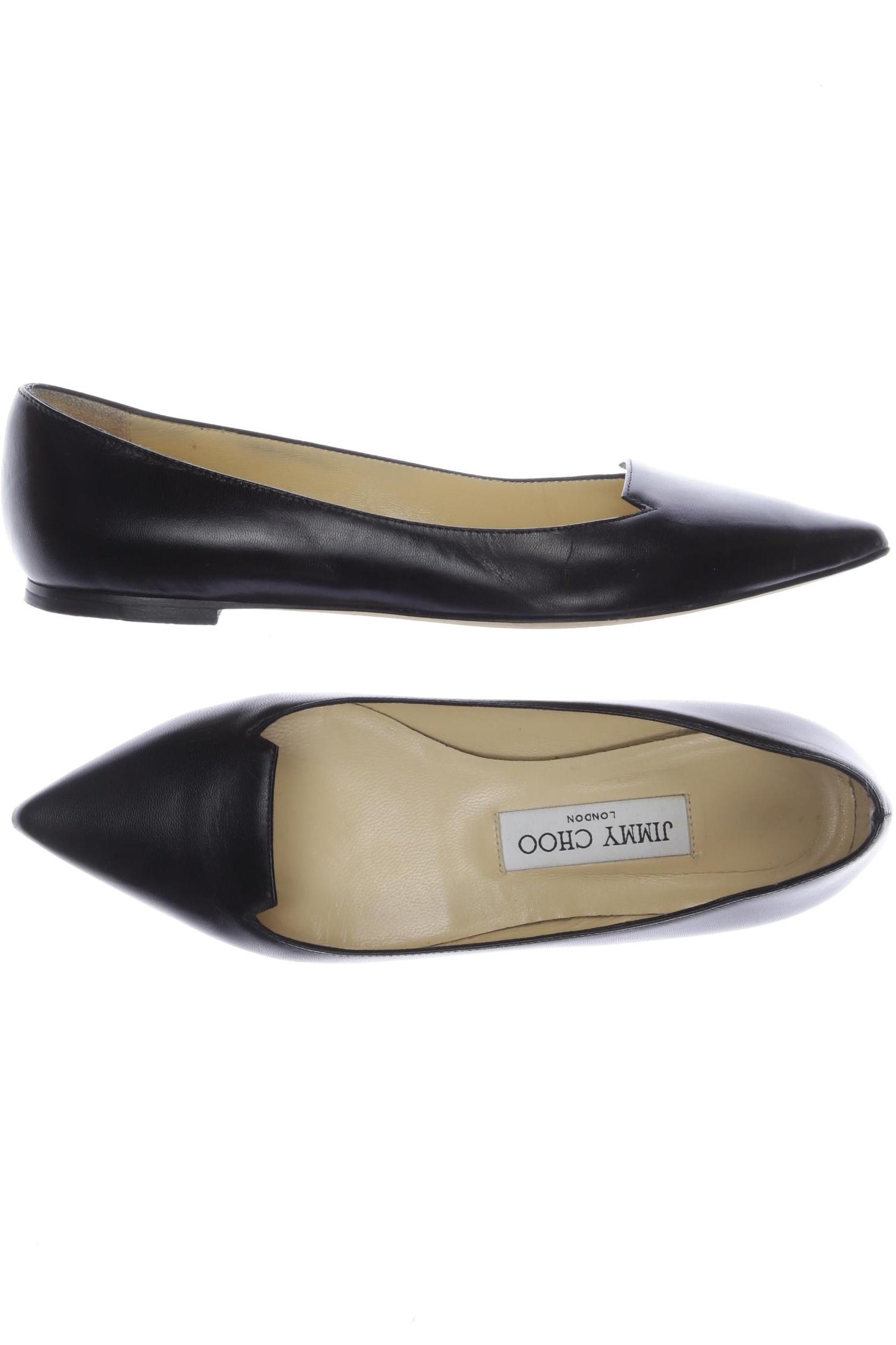 

Jimmy Choo Damen Ballerinas, schwarz, Gr. 35.5